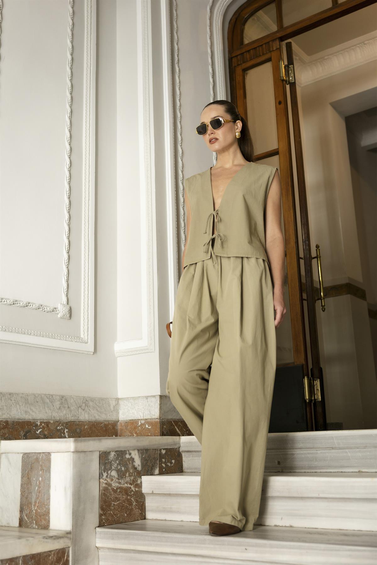 51158 YELEK PANTOLON TAKIM HAKİ