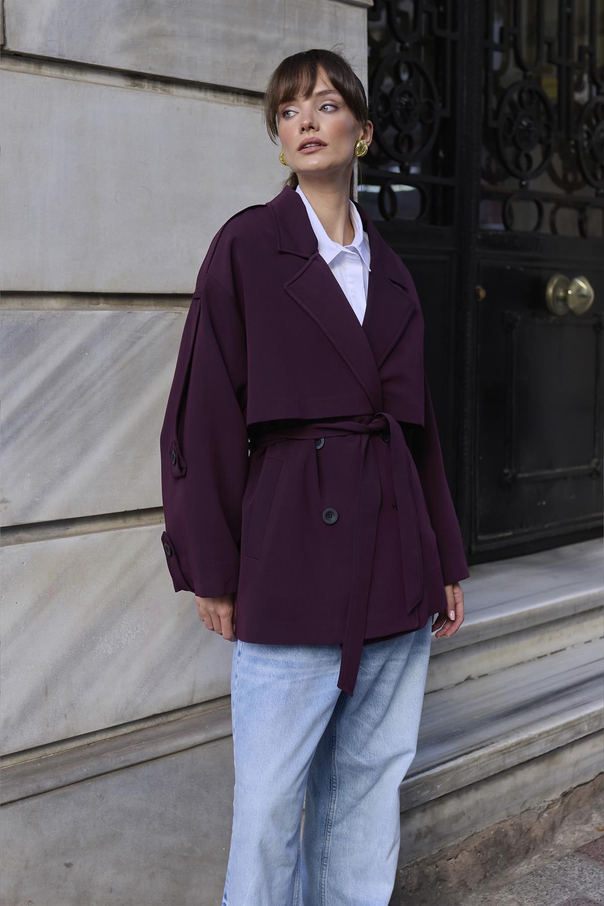 9580 KISA TRENÇ MÜRDÜM