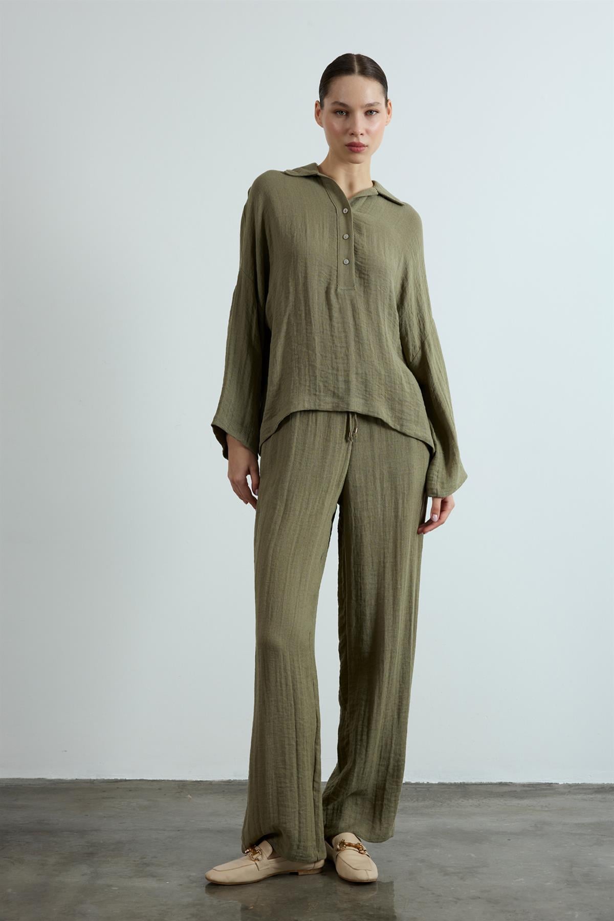 51119 SWEAT PANTOLON TAKIM HAKİ