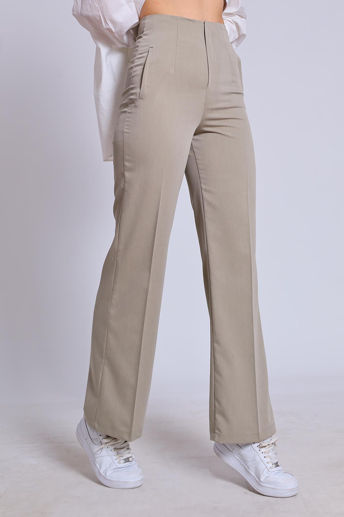 50955 POLİVİSKON PANTOLON HAKİ