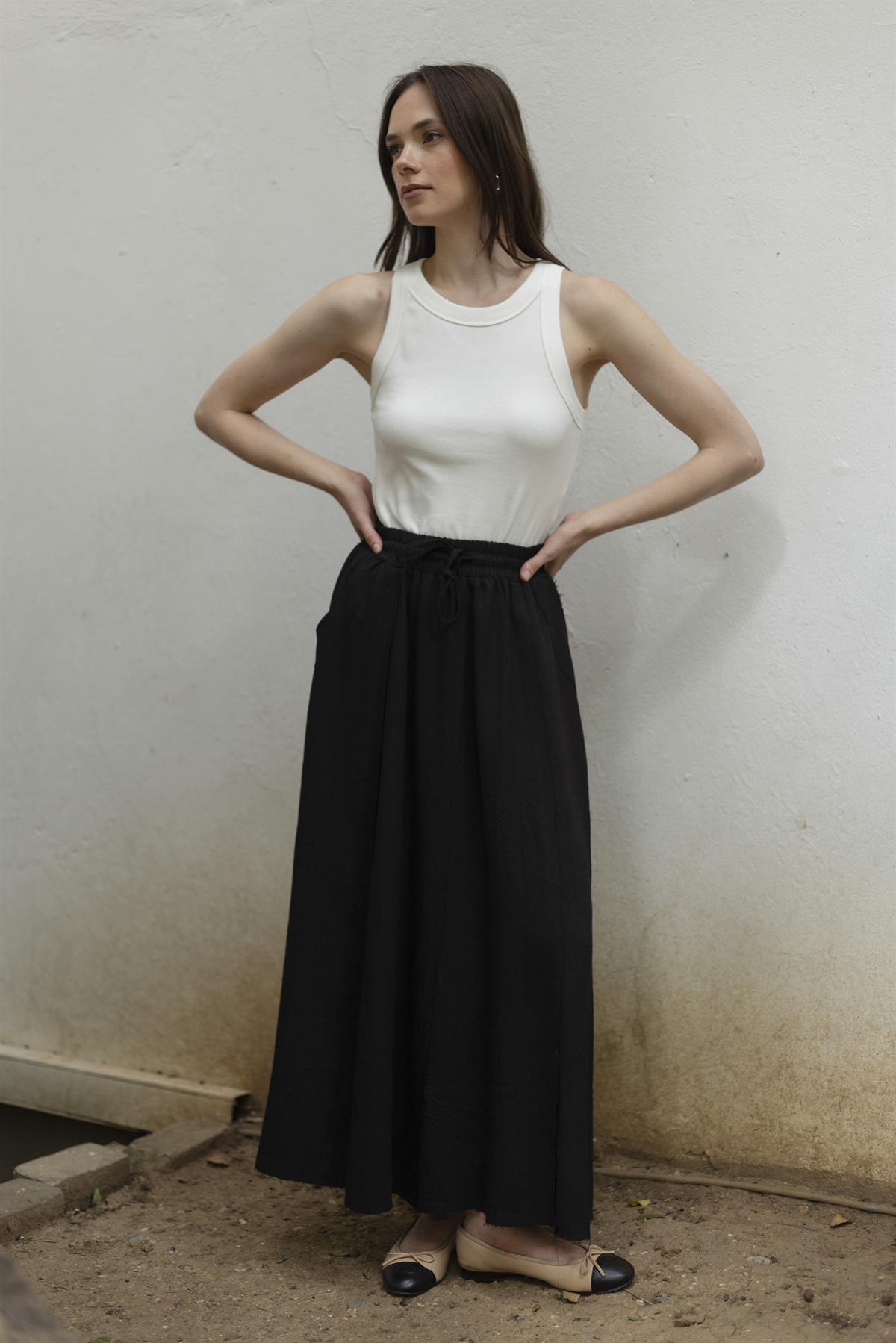 3288 KETEN ETEK SİYAH