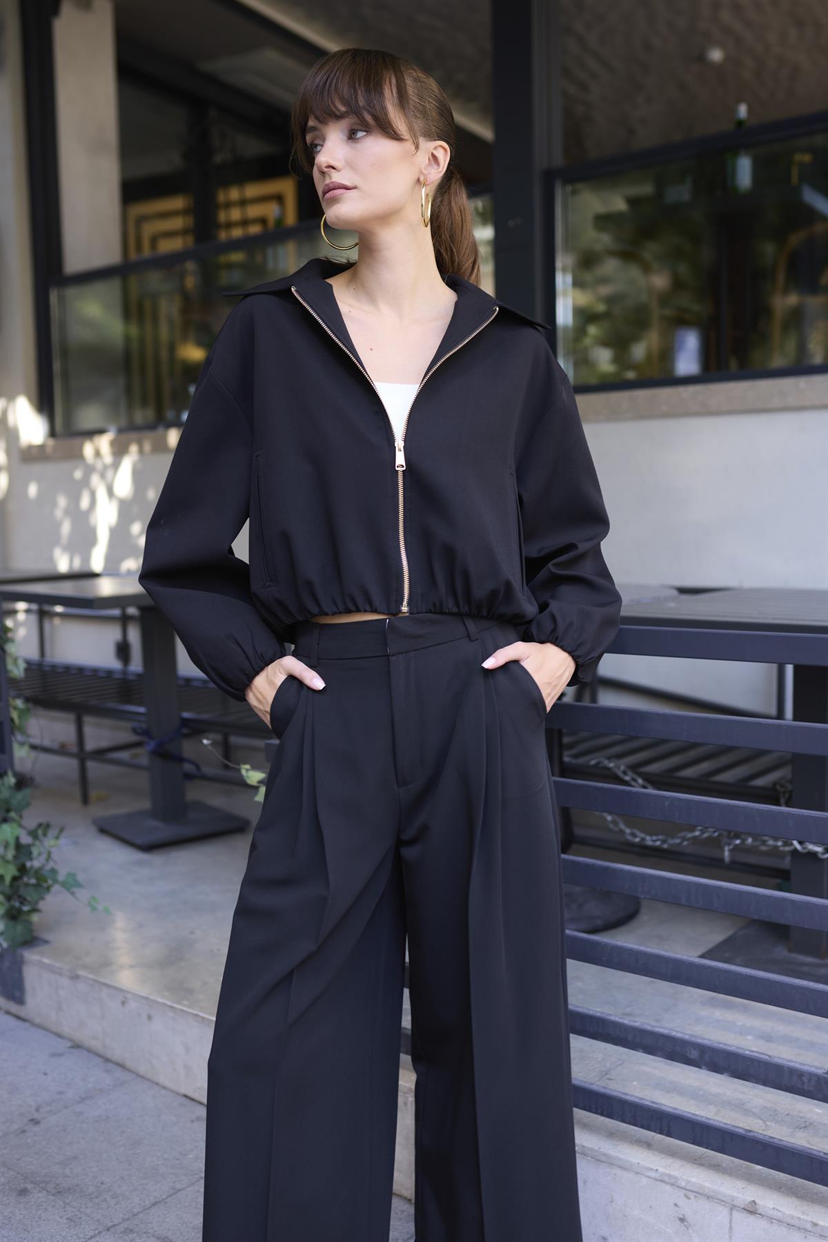 9616 BAMBER CEKET SİYAH