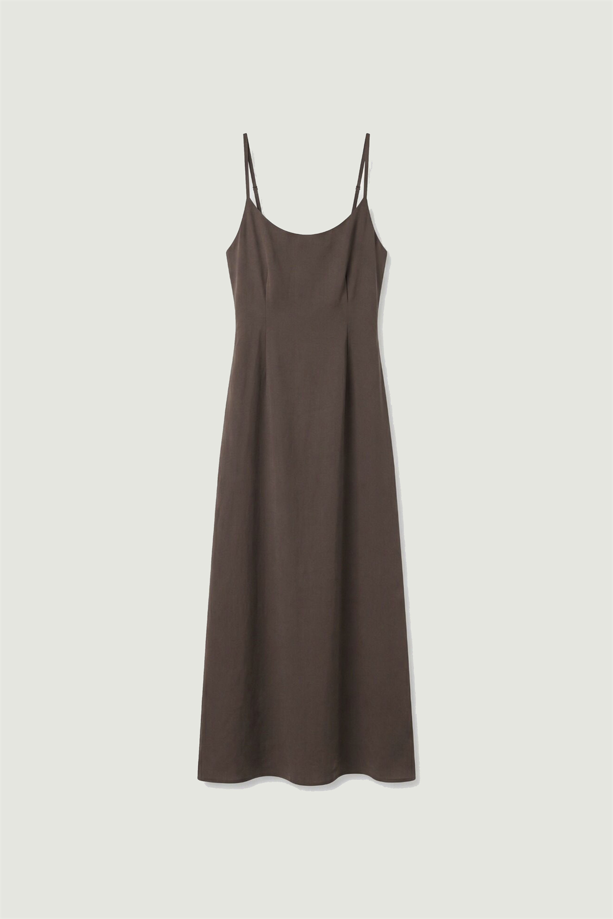 51153 GÖMLEK ELBİSE TAKIM KOYU KAHVE