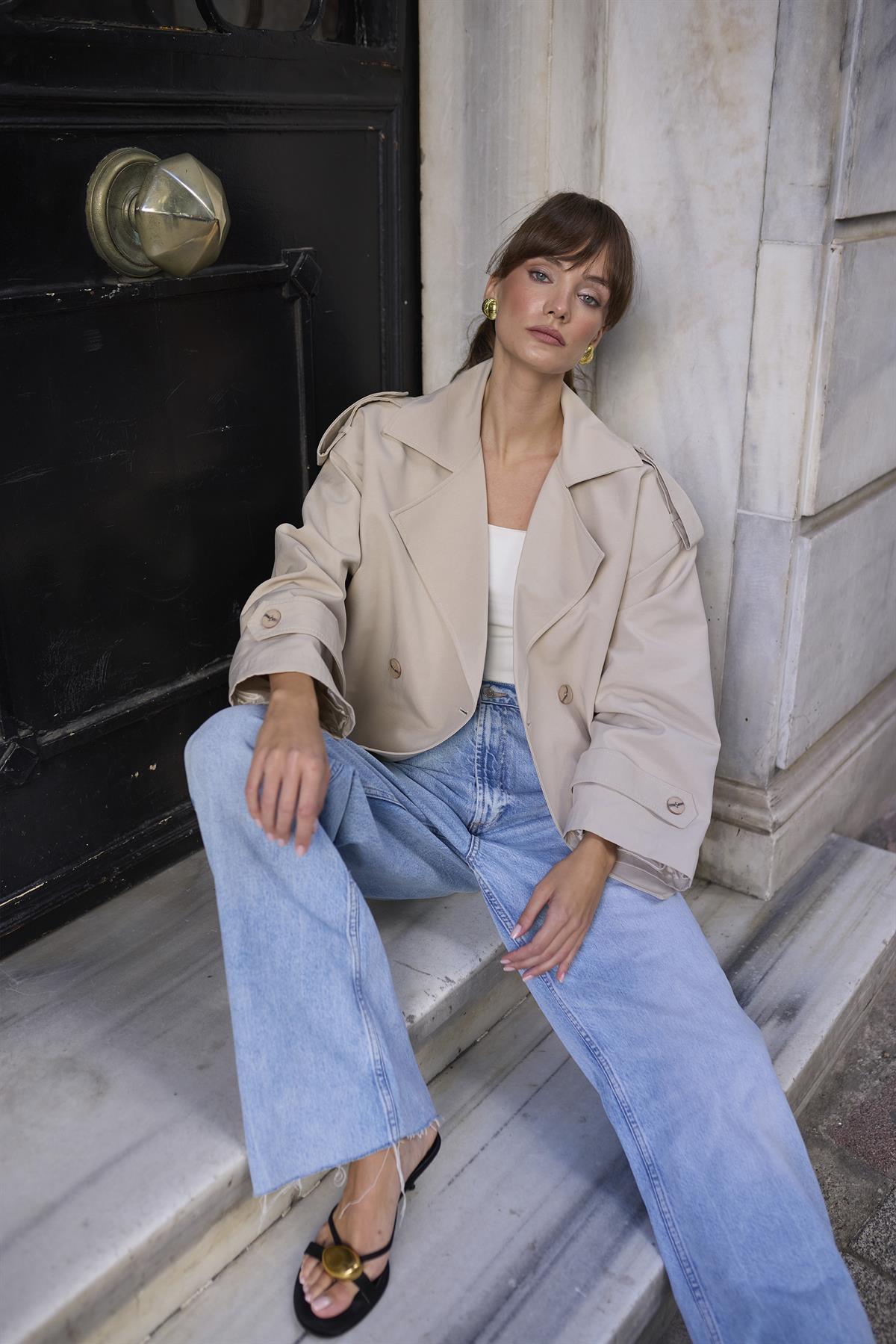 9609 KISA TRENÇ TAŞ