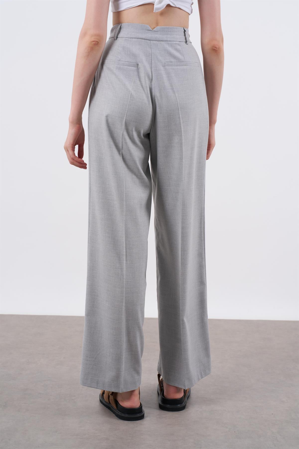 50997 POLİVİSKON PANTOLON GRİ