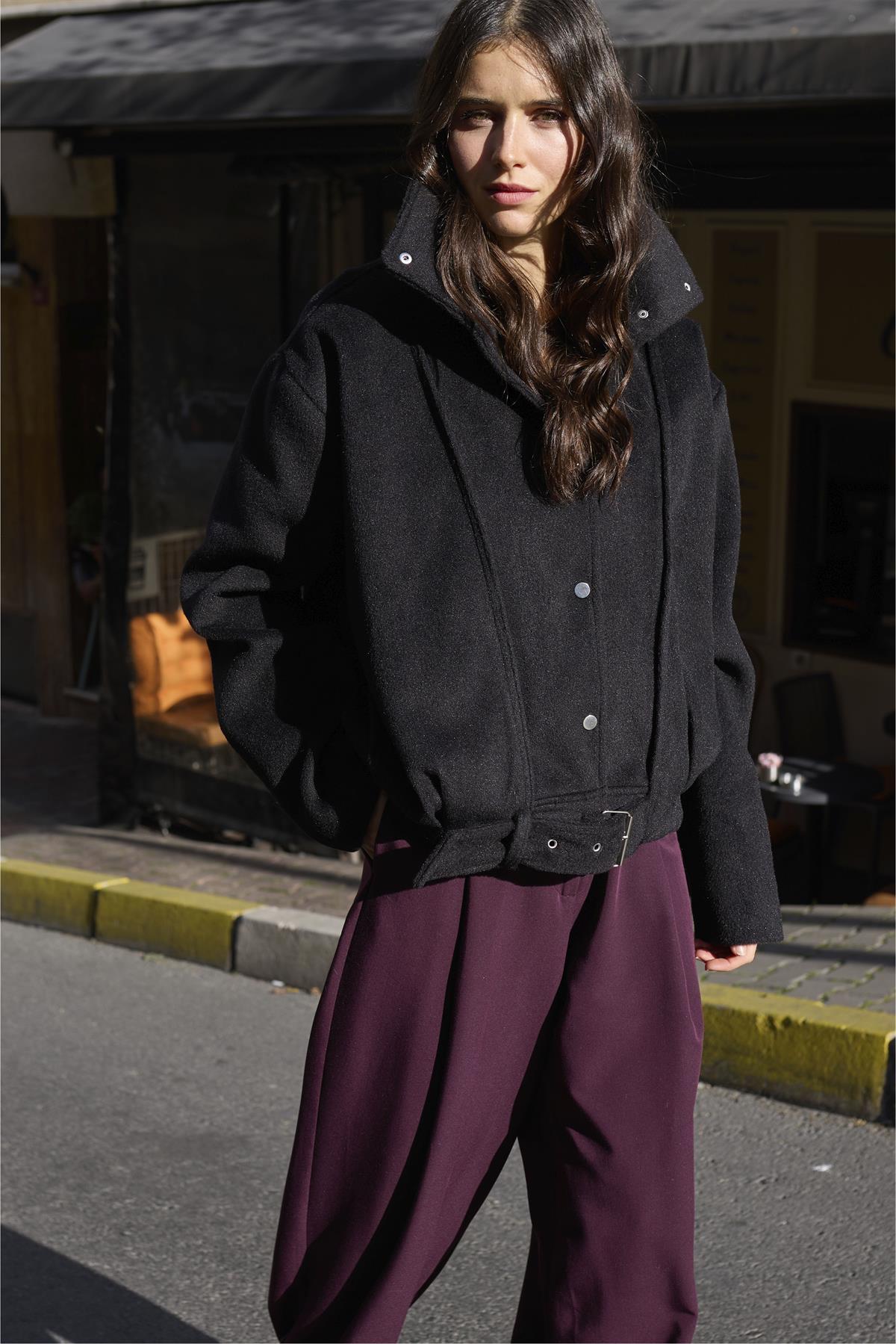 9657 KAŞE KABAN SİYAH