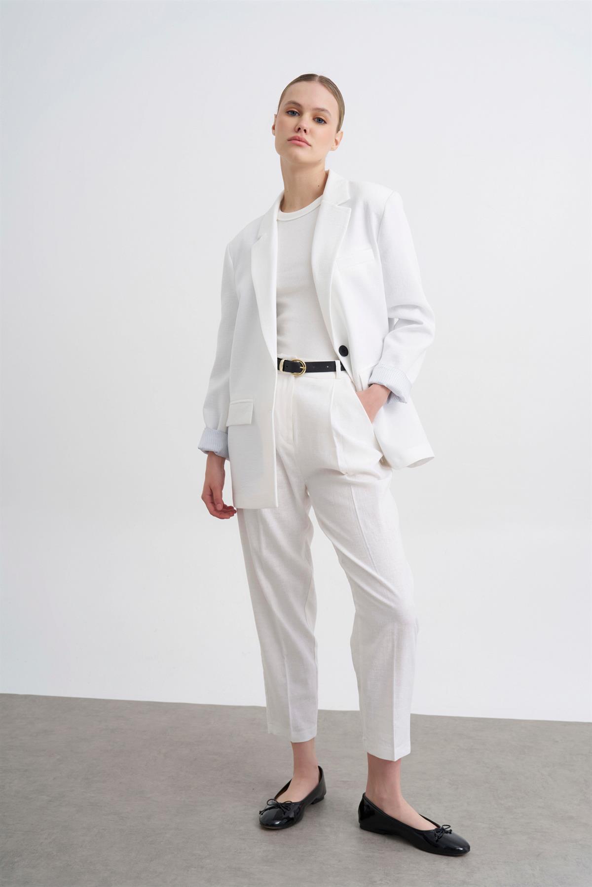 9440 ASTARLI CEKET(9439) BEYAZ