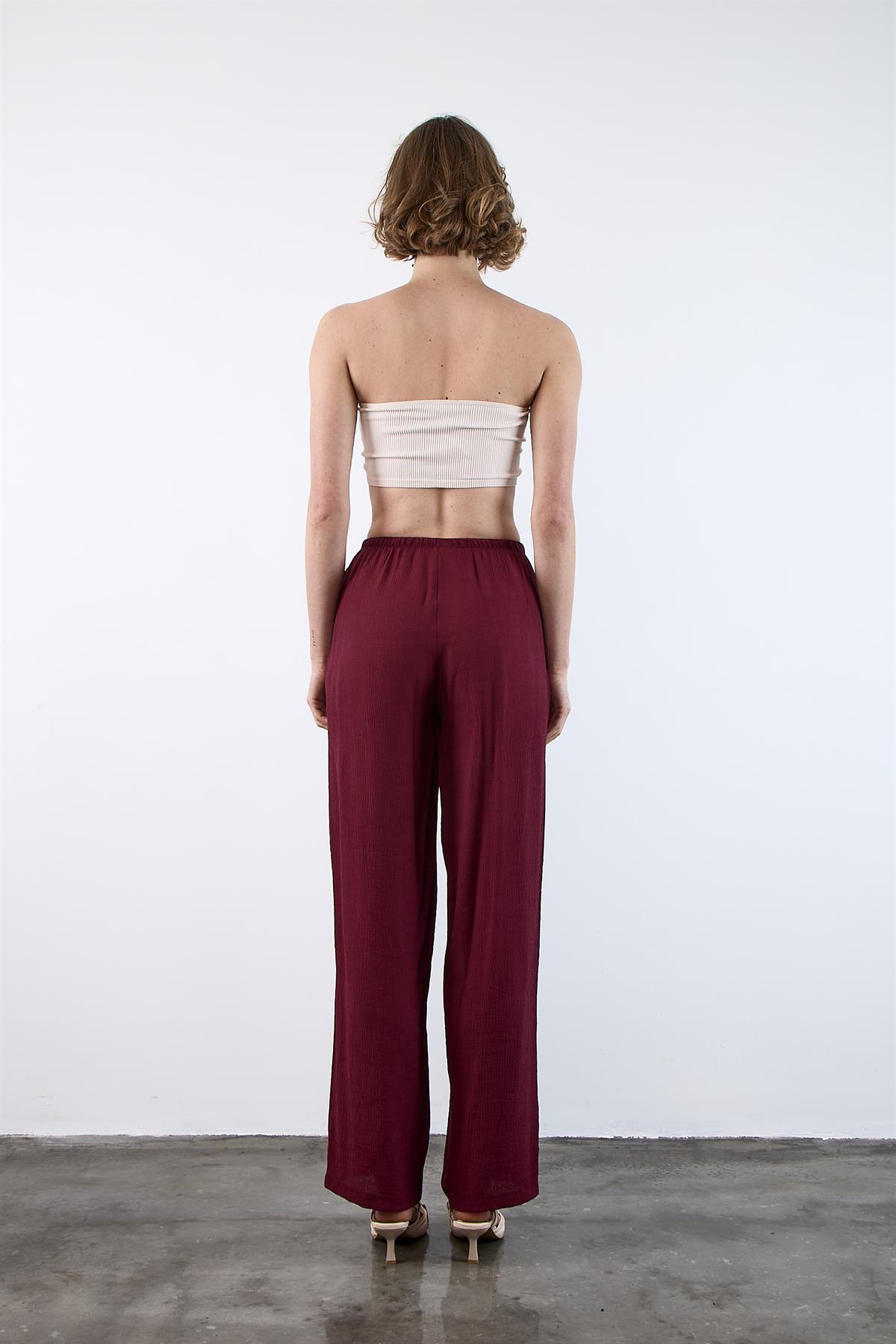 51107 CEKET PANTOLON TAKIM BORDO