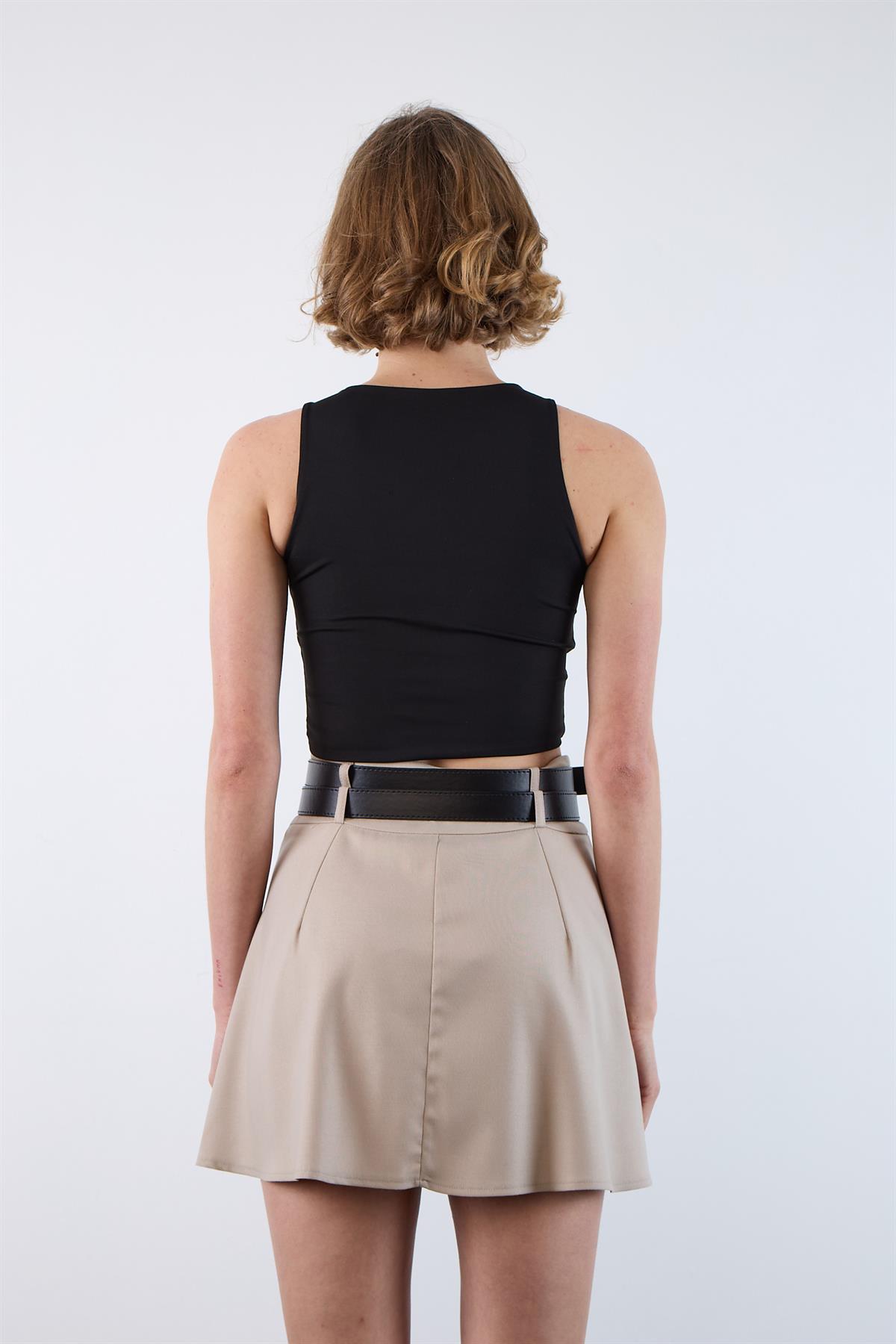 3239 PİLİLİ ÇİFT KEMERLİ ETEK TAŞ