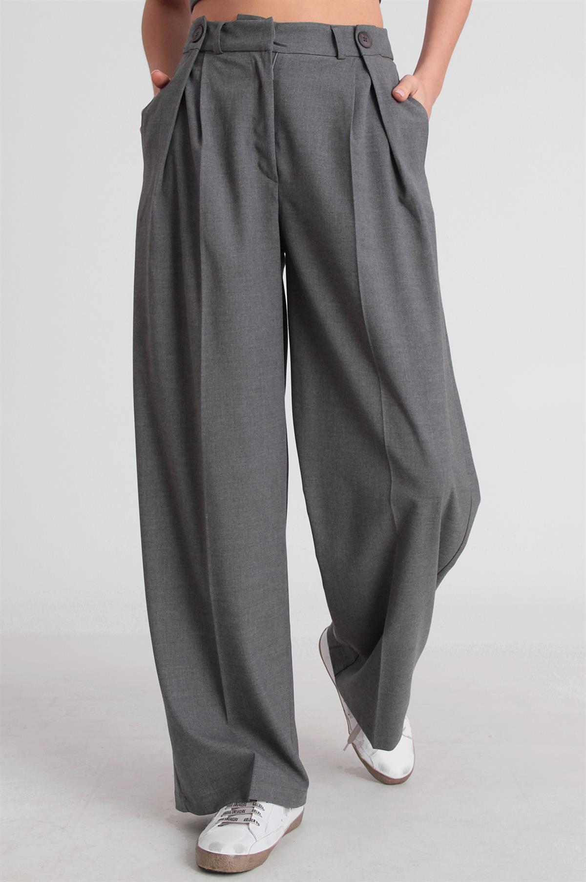 50920 POLİVİSKON PANTOLON ANTRASİT