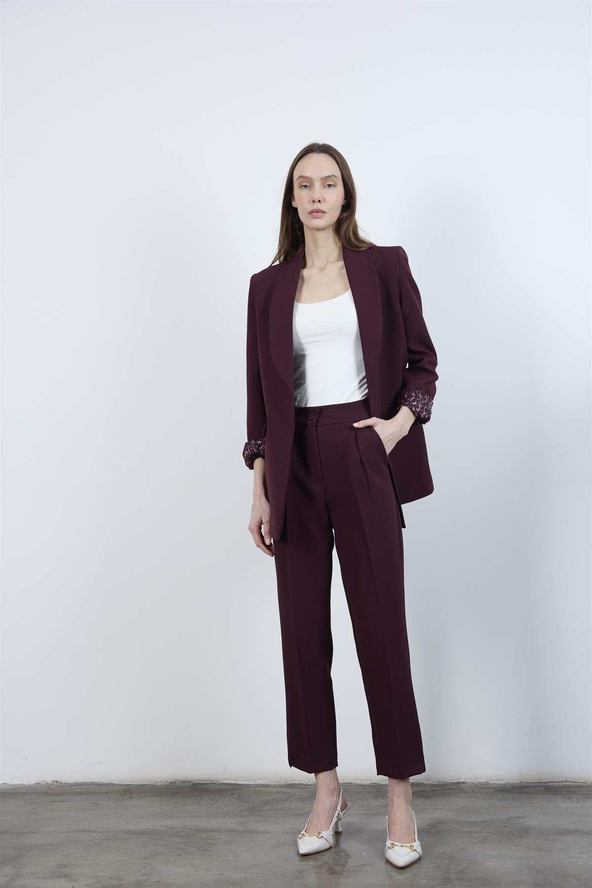 9227 ŞAL YAKA CEKET MÜRDÜM