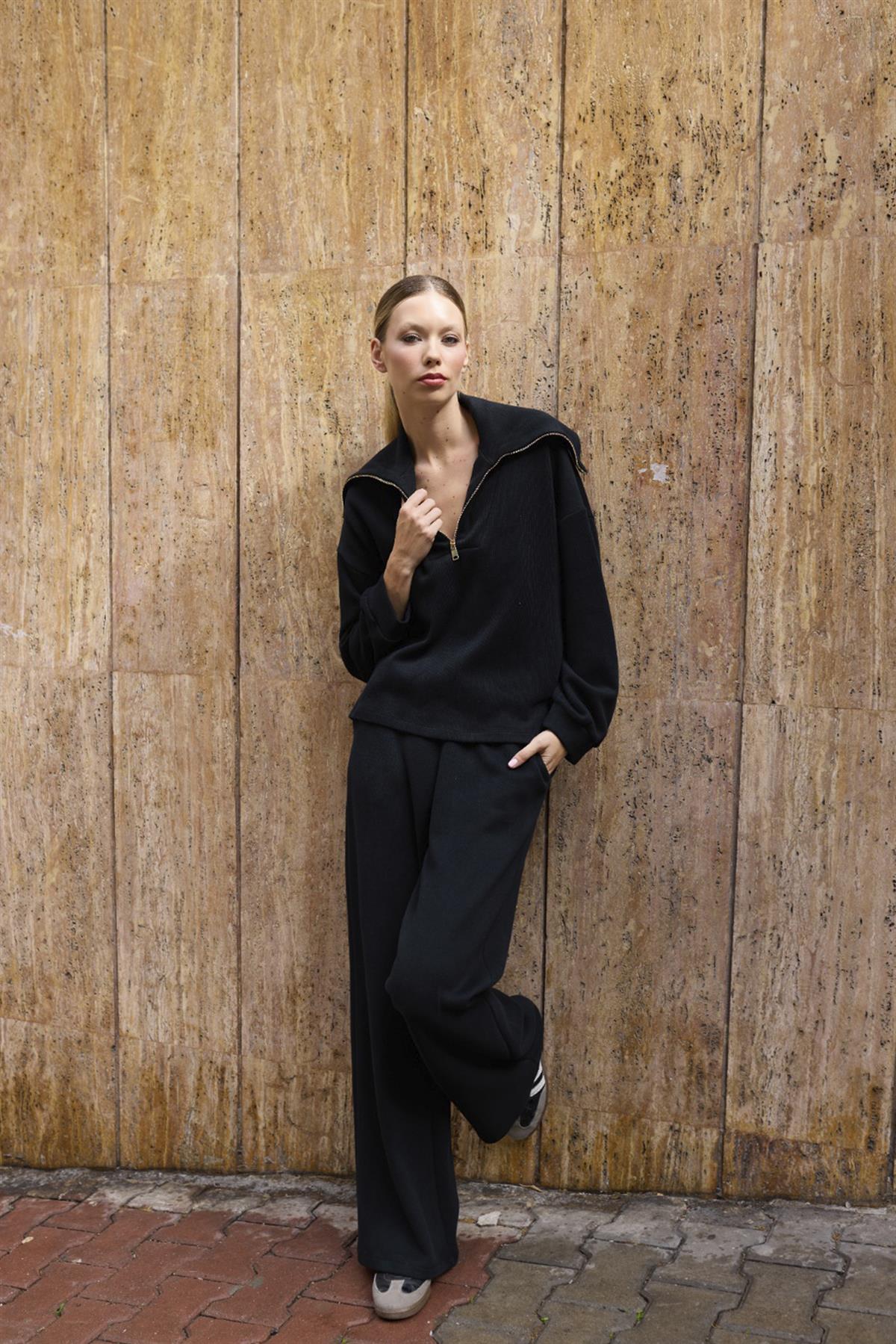 51218 TRİKO TAKIM SİYAH