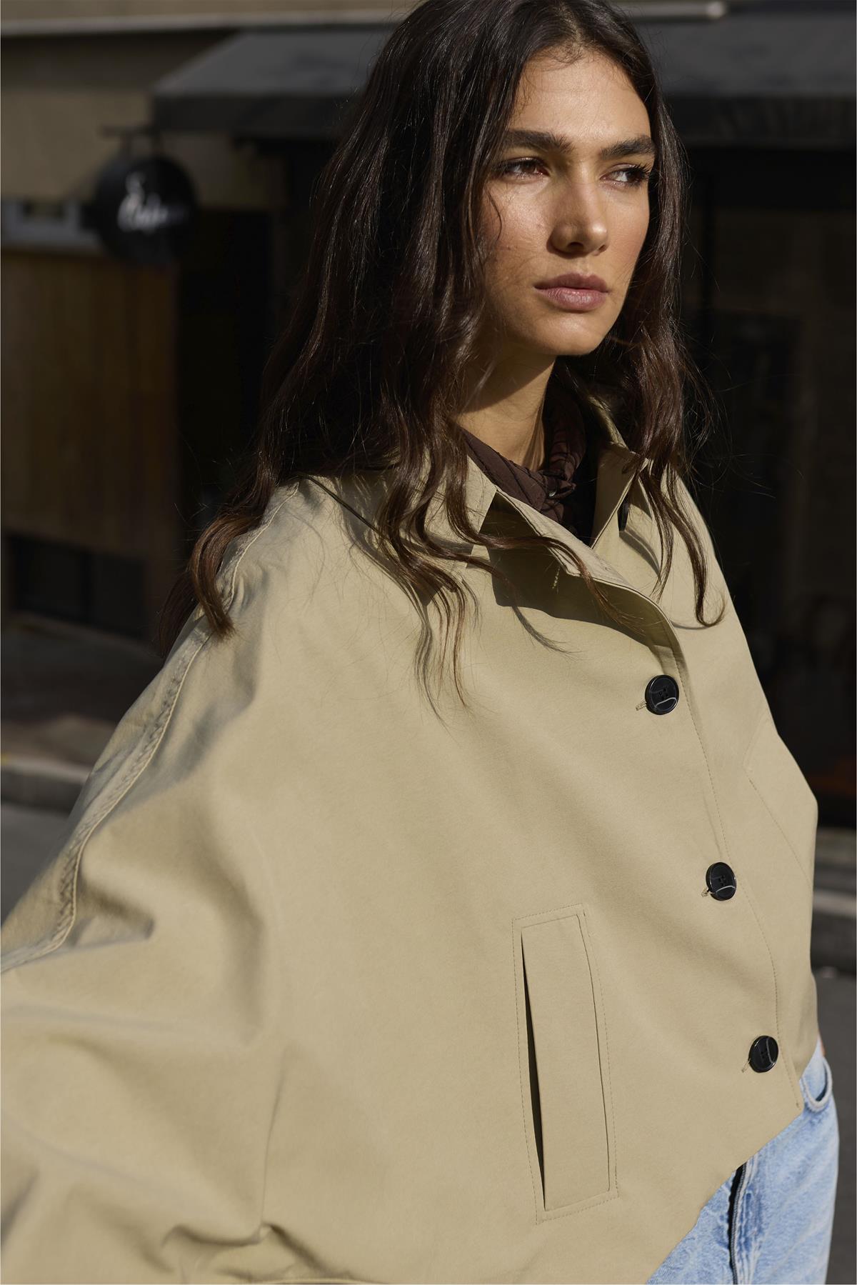 9628 CROP TRENÇ ADAÇAYI YEŞİL