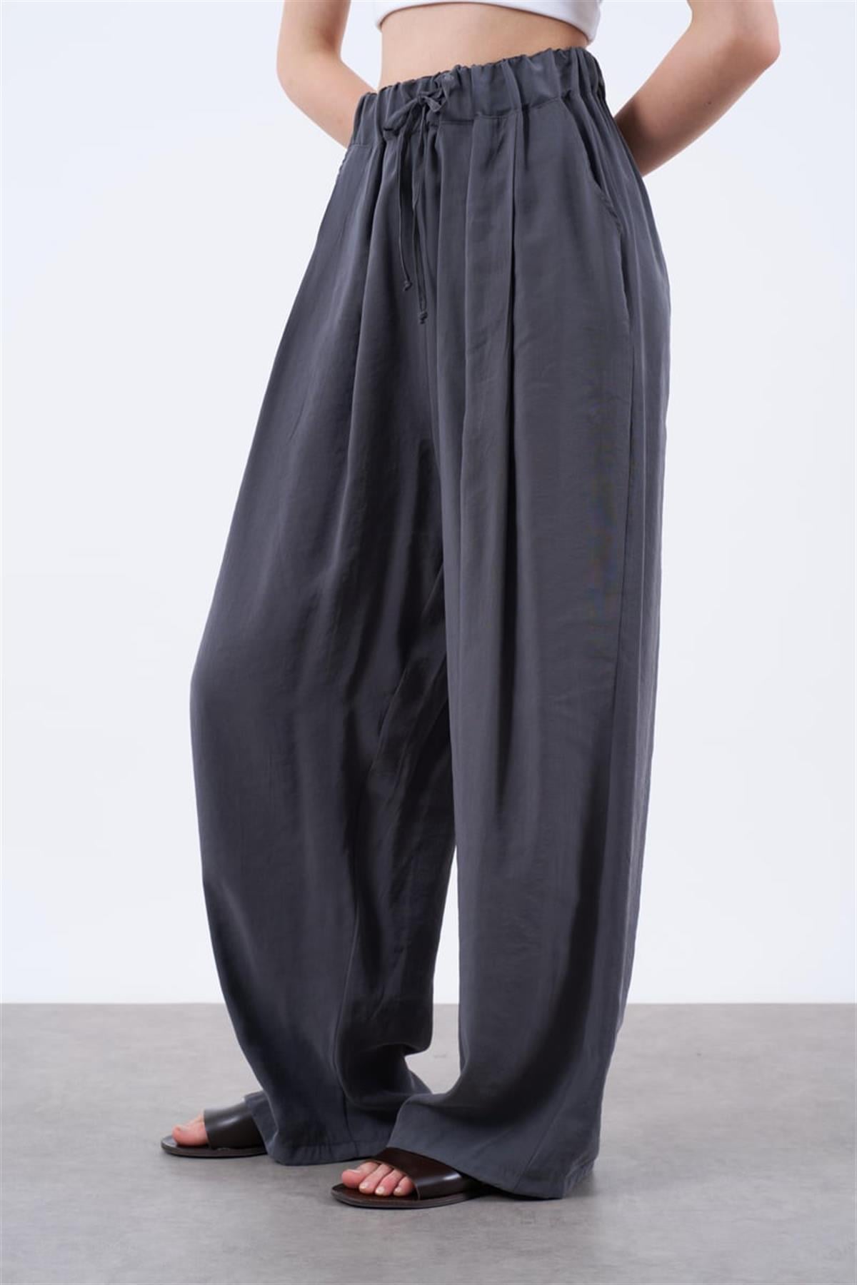 50962 LASTİKLİ PANTOLON ANTRASİT