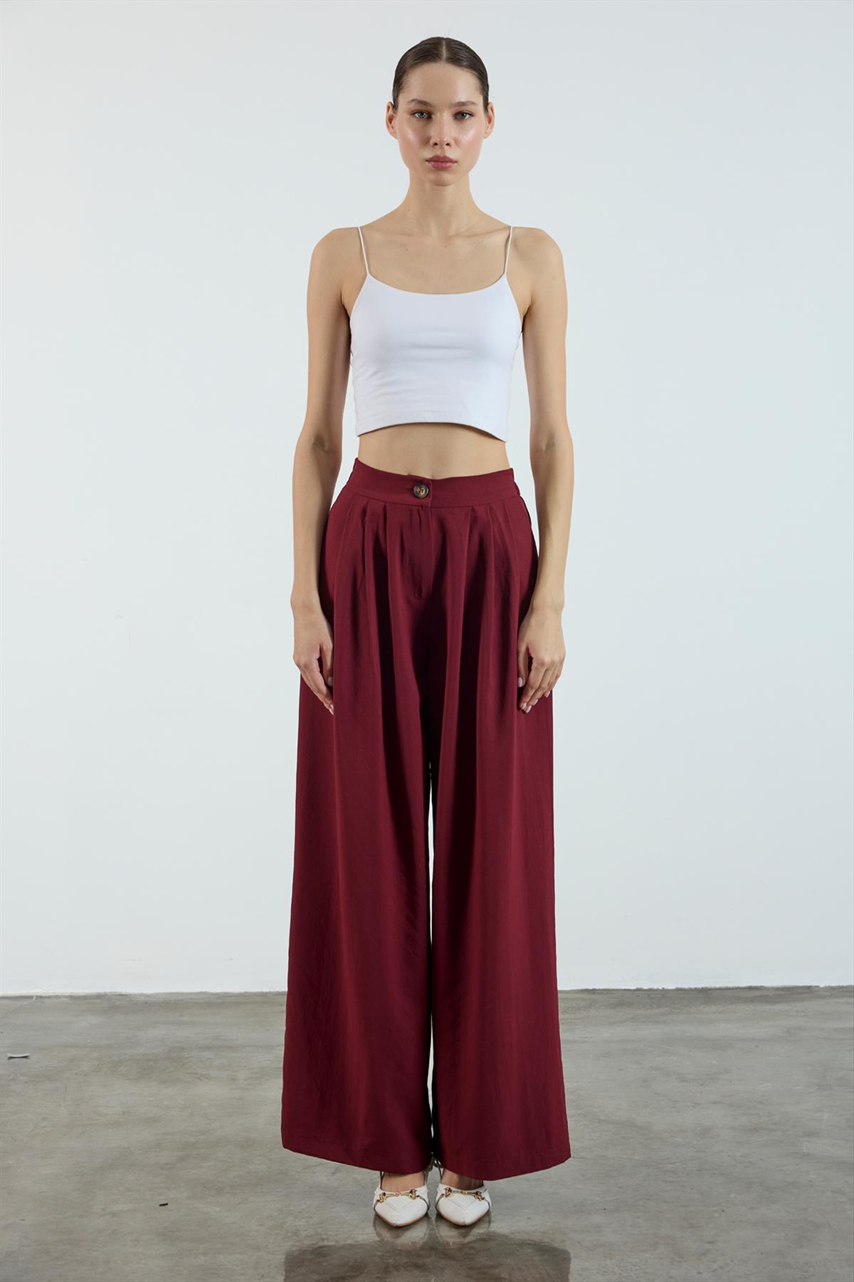 51127 PANTOLON BORDO