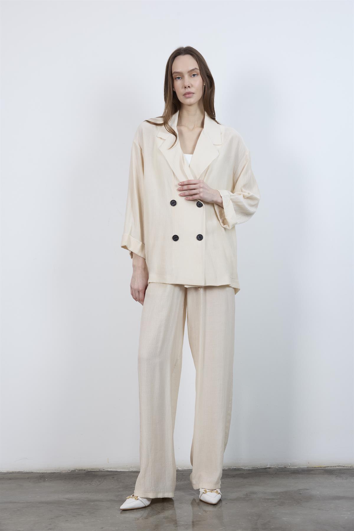 51107 CEKET PANTOLON TAKIM TAŞ