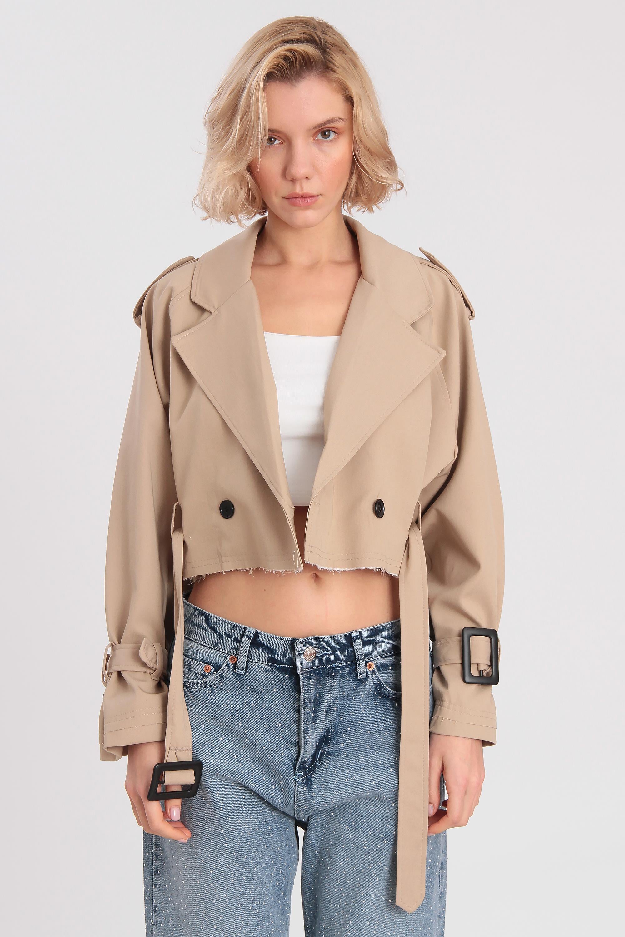 9306 REGLAN KISA CEKET BEJ