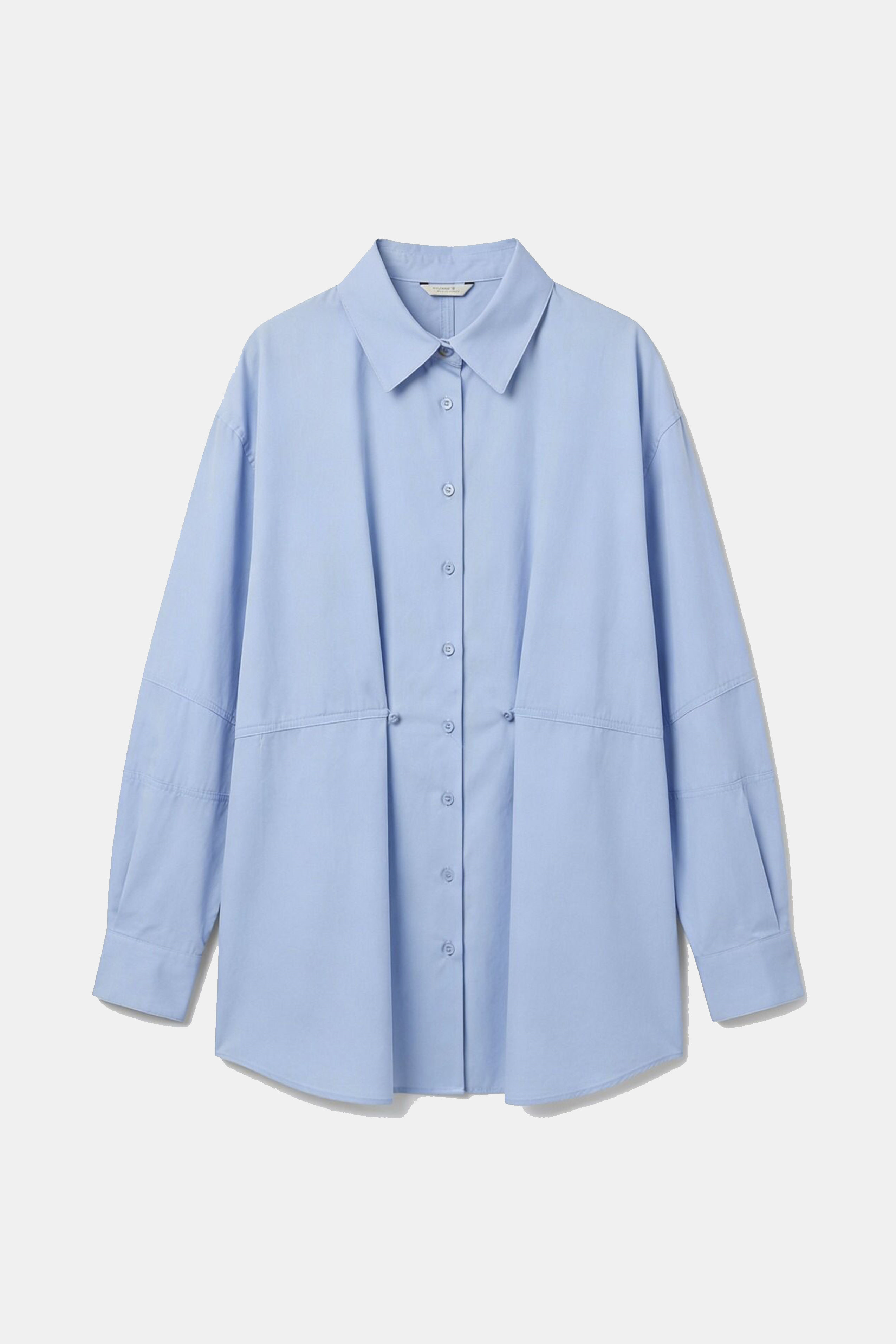 5006 POPLİN GÖMLEK MAVİ