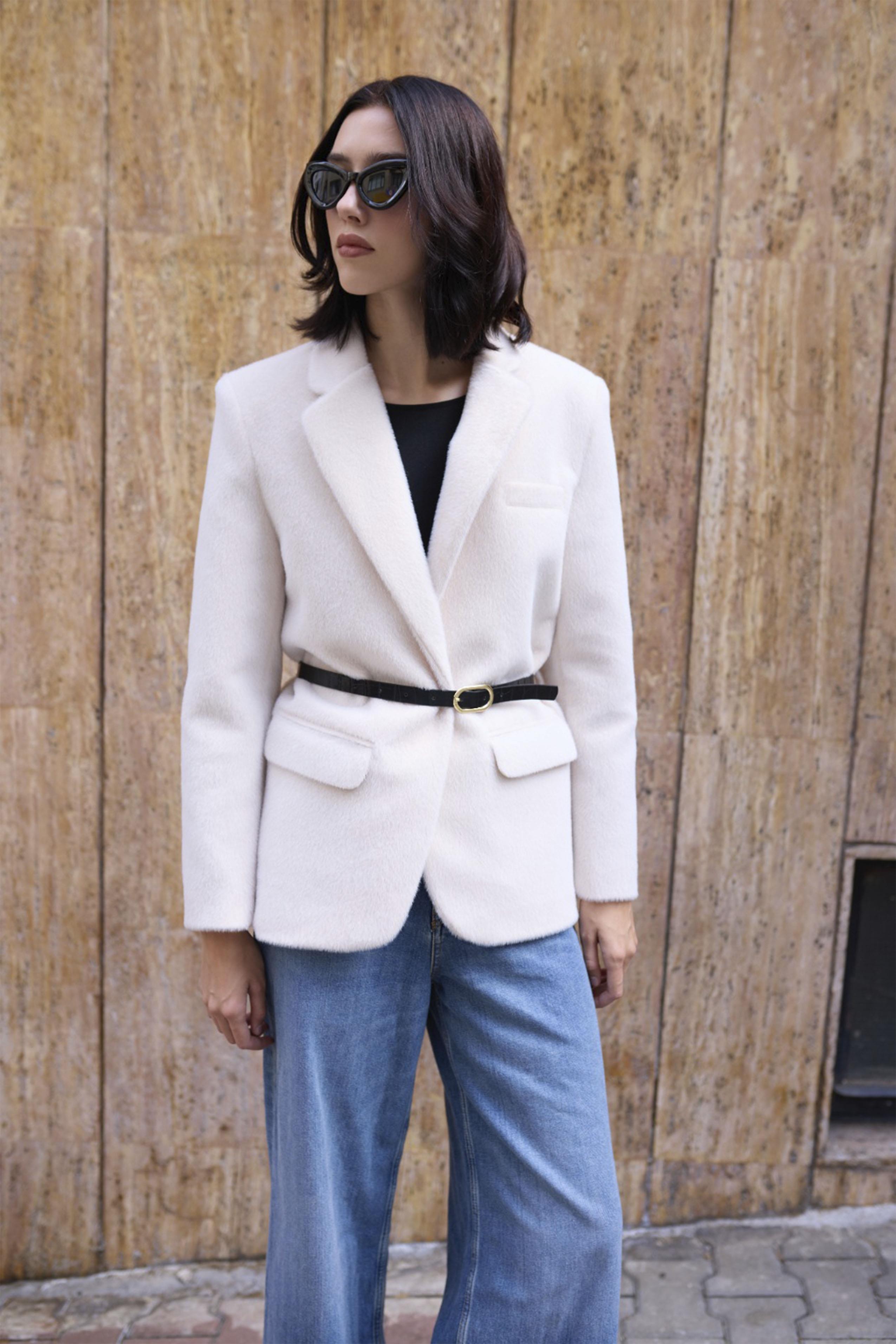 9490 PELUŞLU CEKET TAŞ