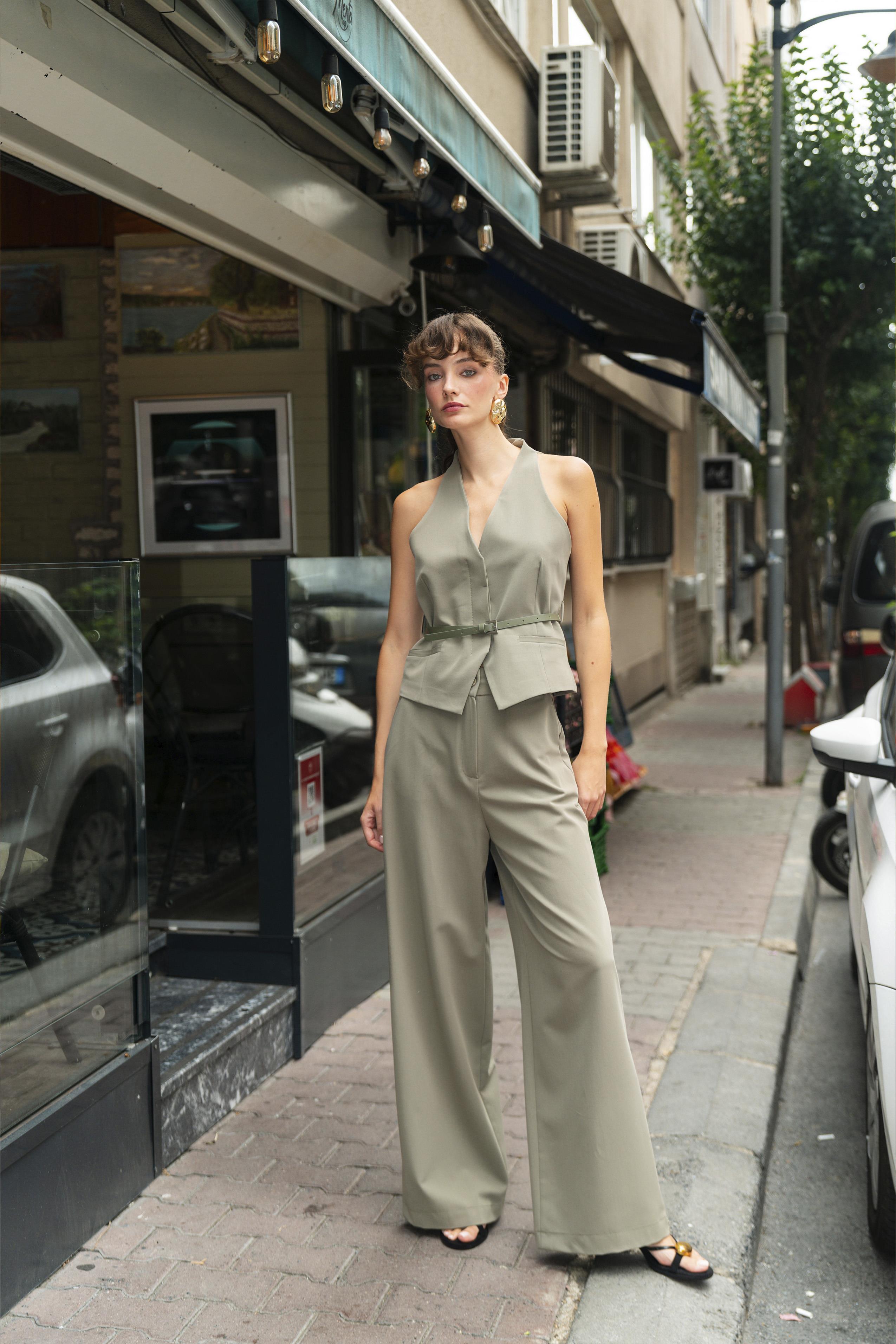 9600 YELEK PANTOLON TAKIM HAKİ