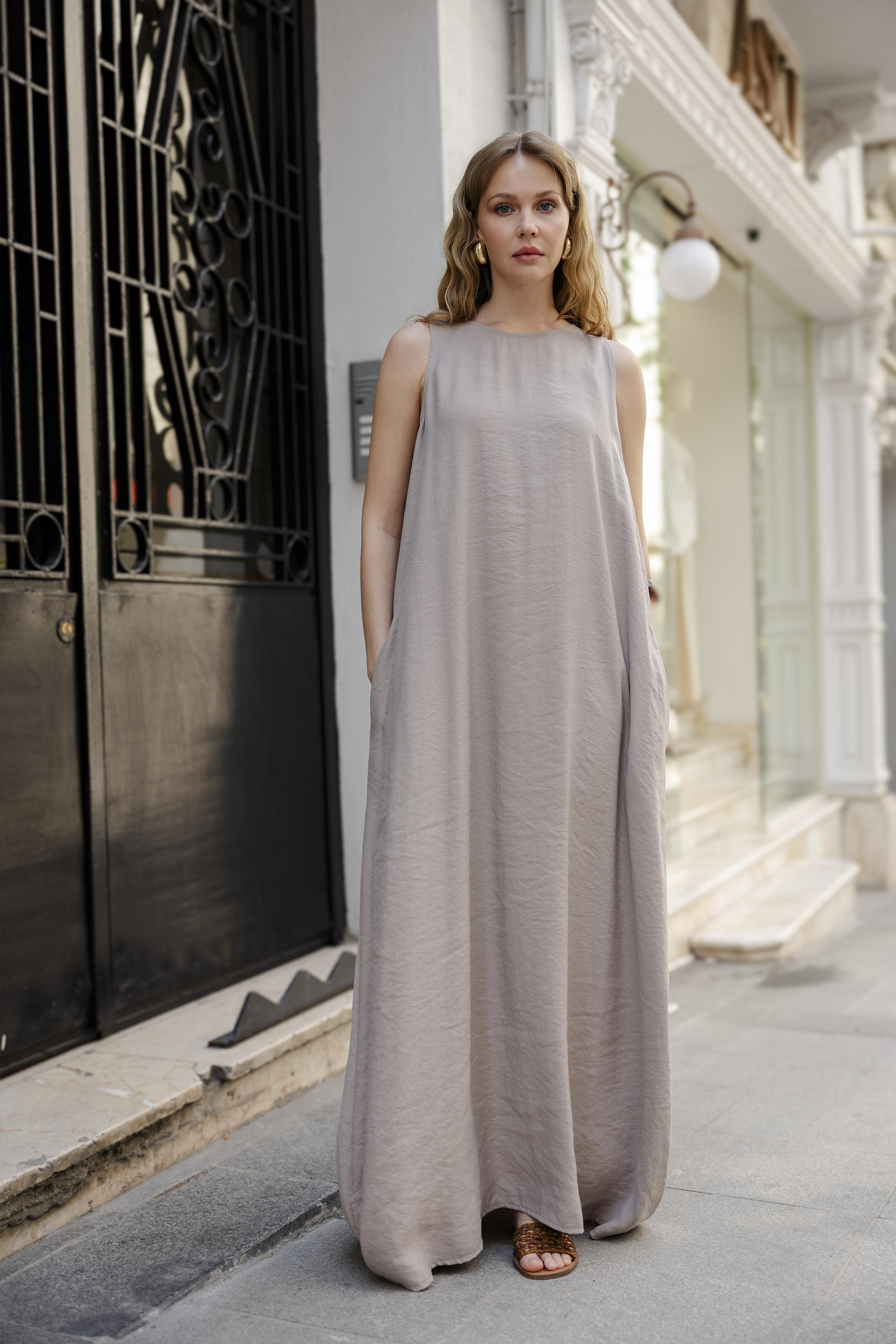 3311 KOLSUZ ELBİSE VİZON