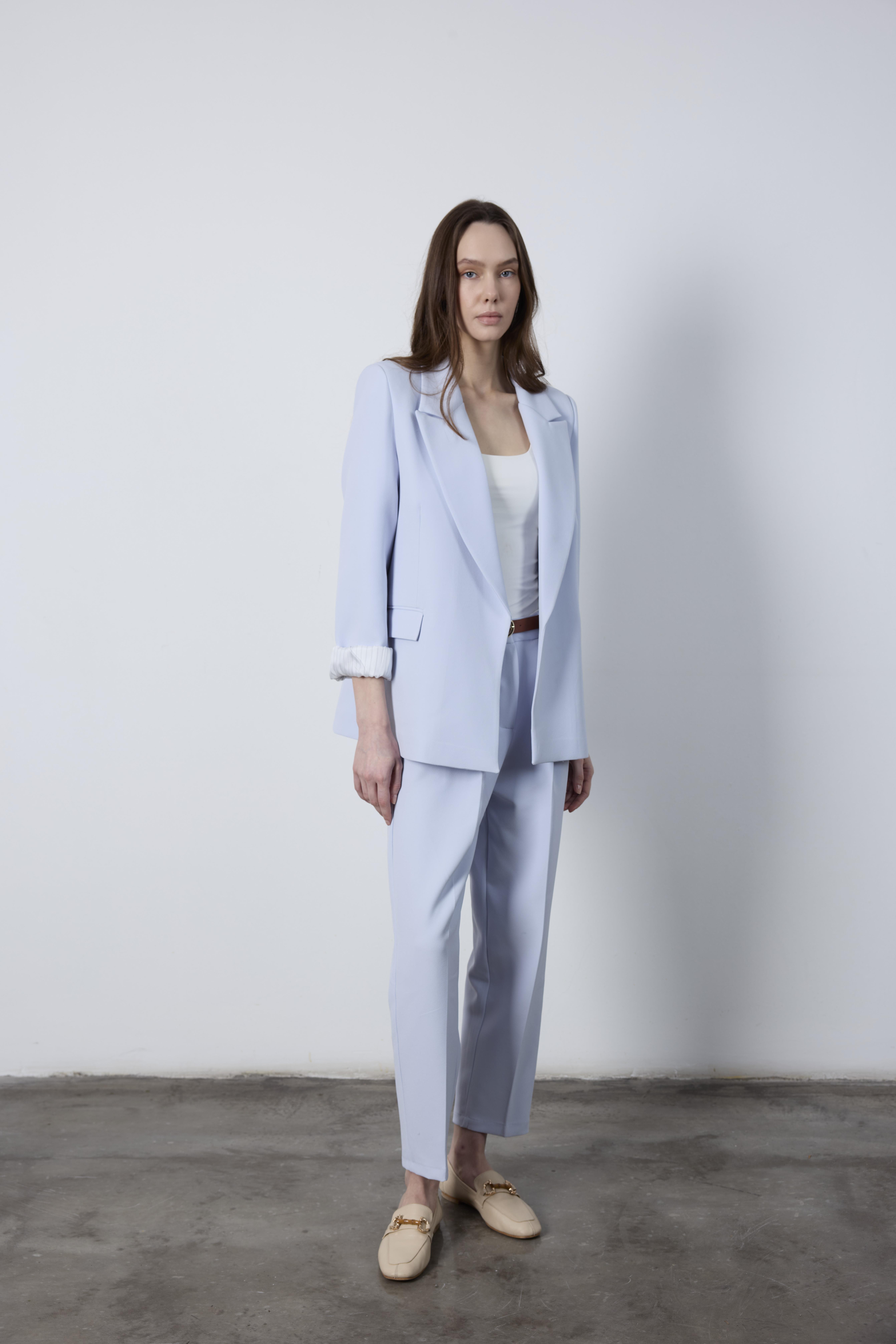 50938 KEMERLİ PANTOLON BEBE MAVİ