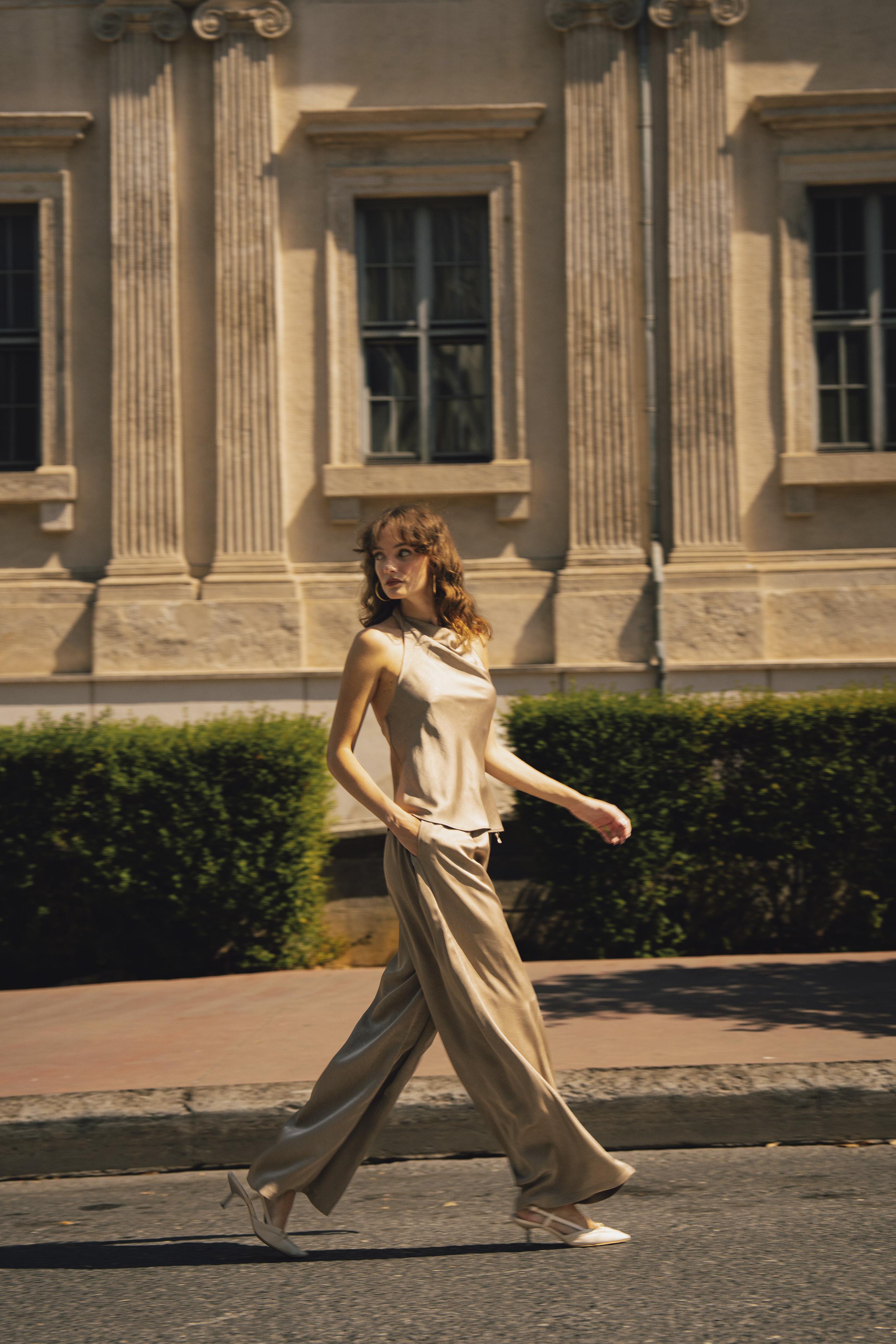 51211 BLUZ PANTOLON TAKIM VİZON