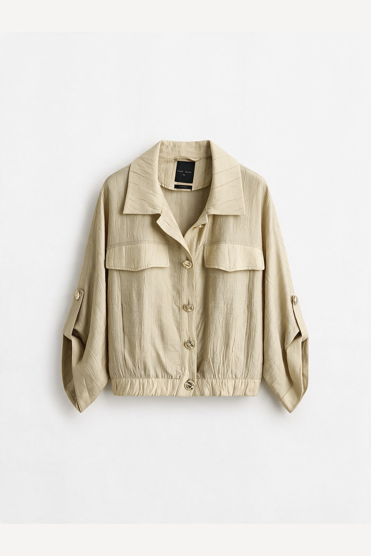 5132 BOMBER CEKET KREM