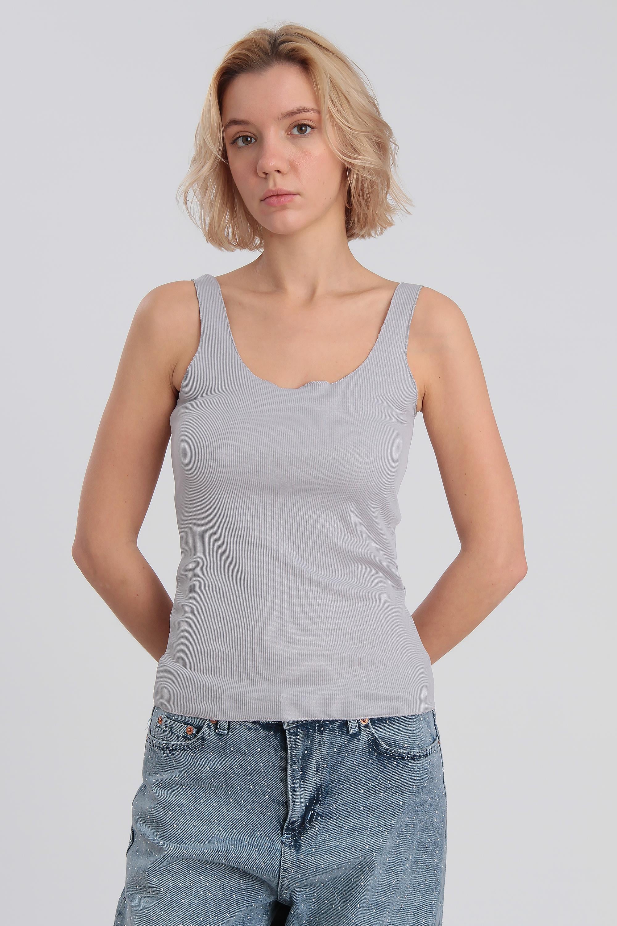0011 BASIC ATLET AÇIK GRİ