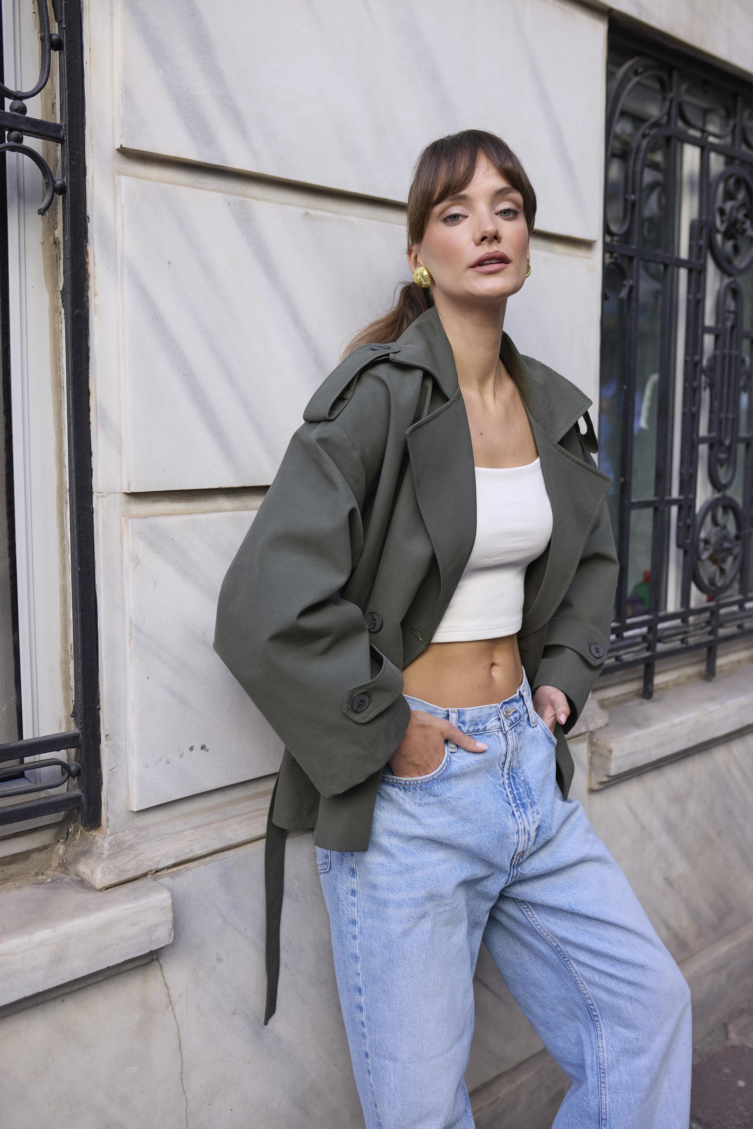 9609 KISA TRENÇ HAKİ