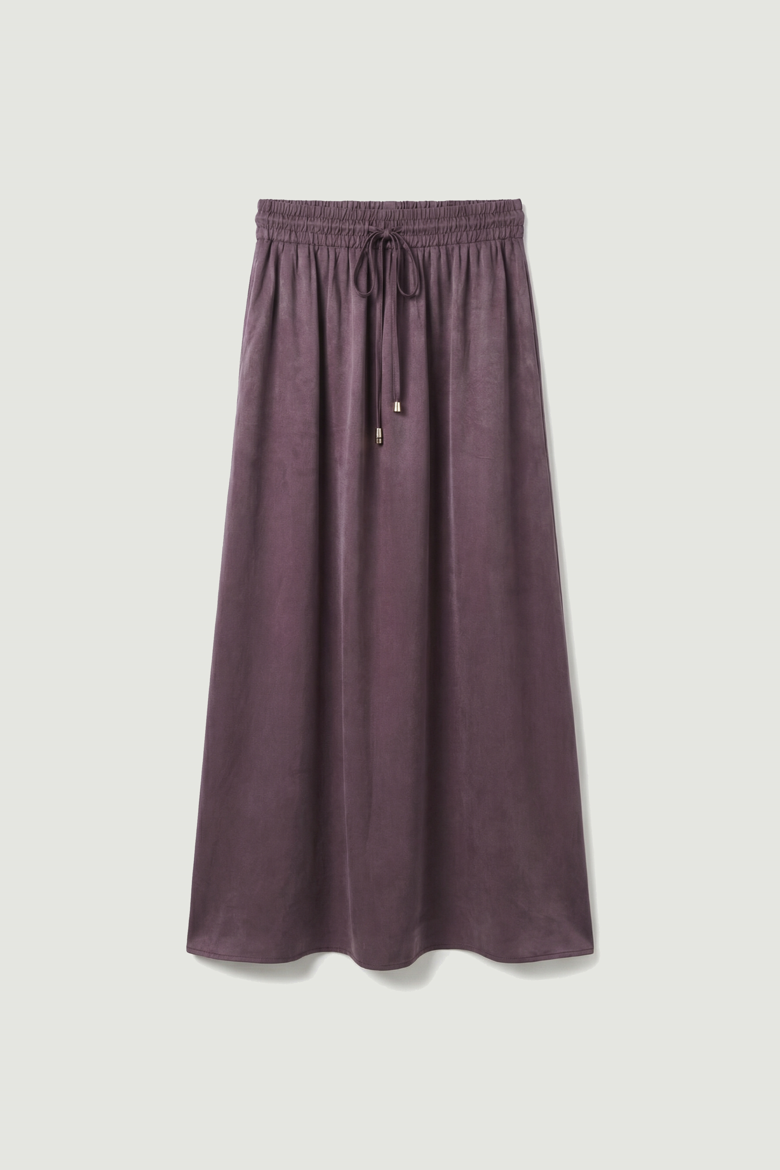 3380 LASTİKLİ ETEK BORDO