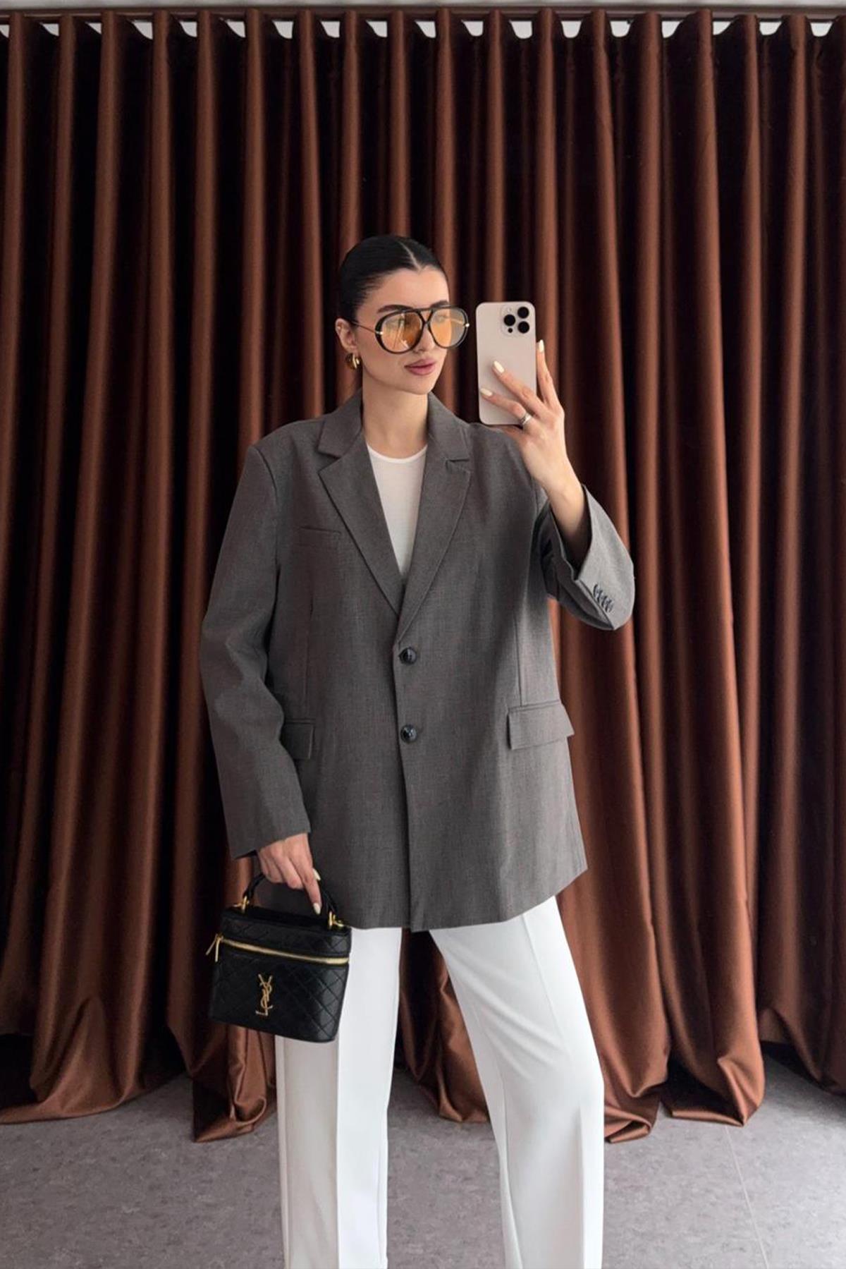 9513 EKOSE CEKET (9459) FÜME