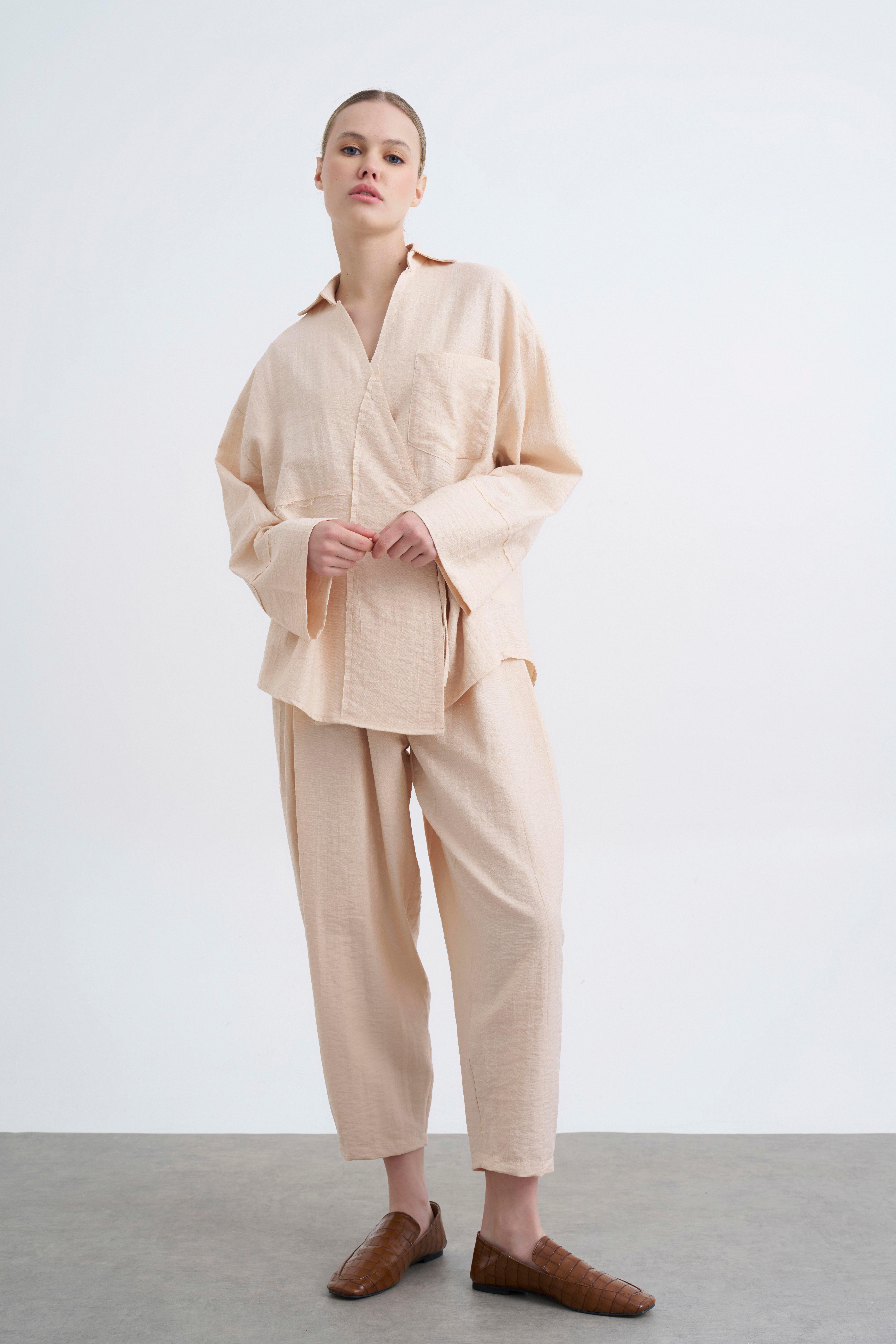 50970 BLUZ PANTOLON TAKIM TAŞ