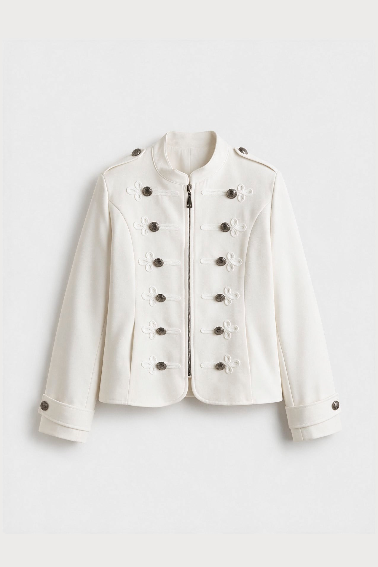 9729 NAPOLYON BLAZER CEKET BEYAZ