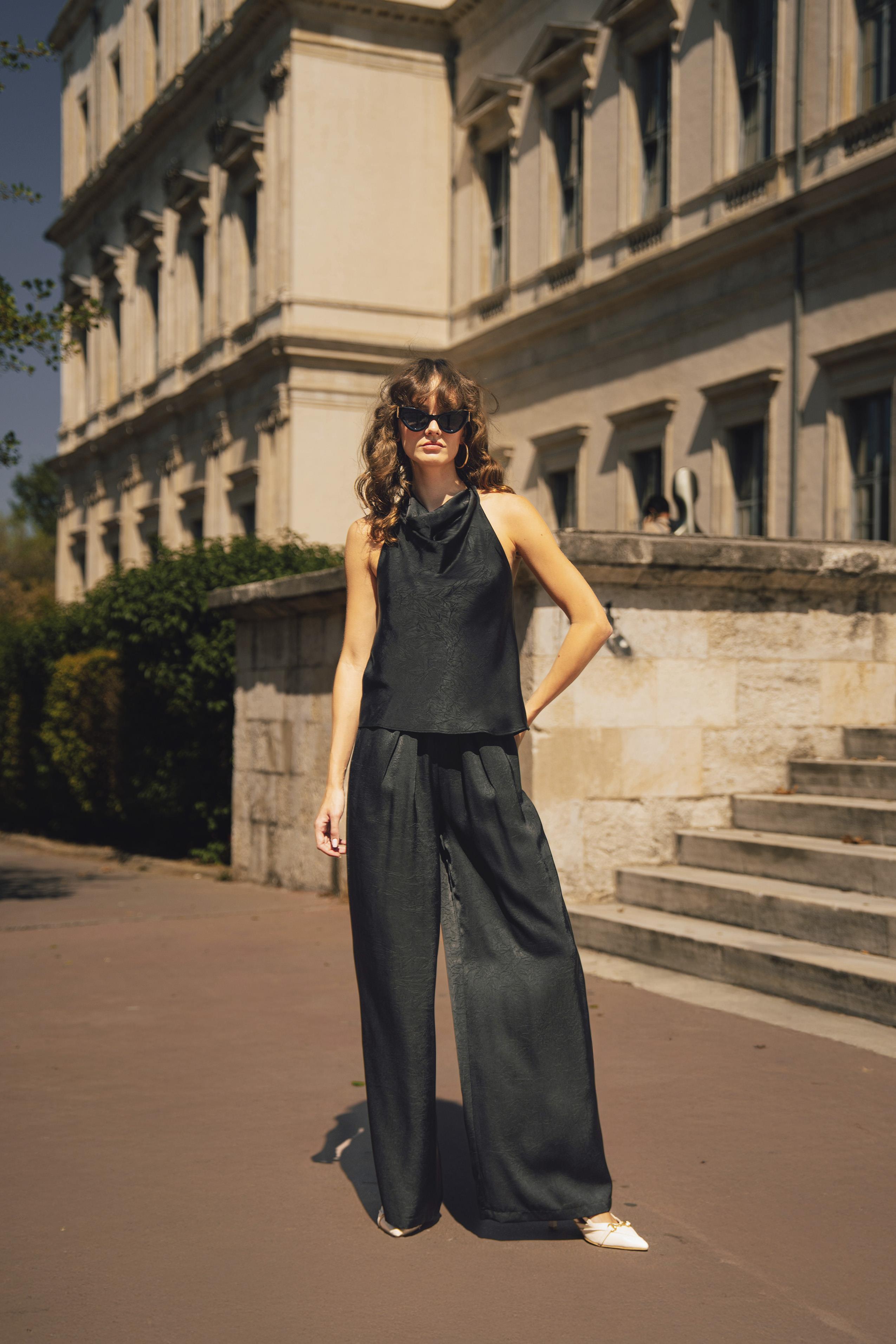 51211 BLUZ PANTOLON TAKIM SİYAH