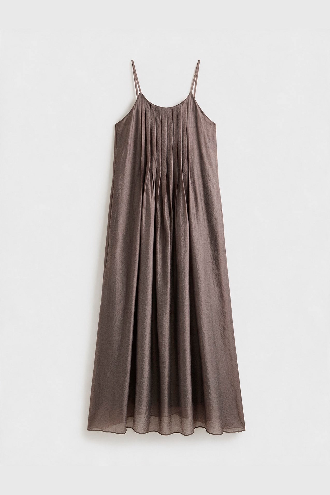 3413 PİLİLİ ELBİSE BRONZ