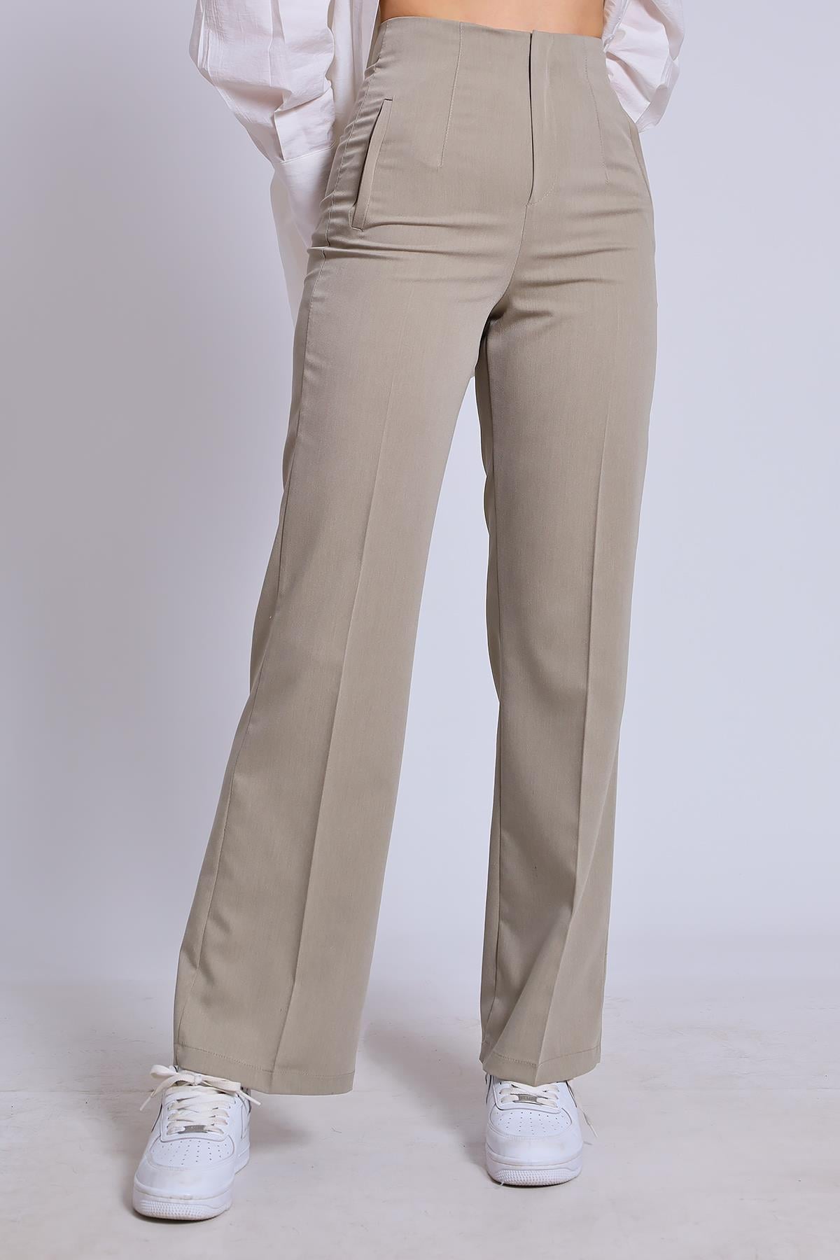 50955 POLİVİSKON PANTOLON HAKİ