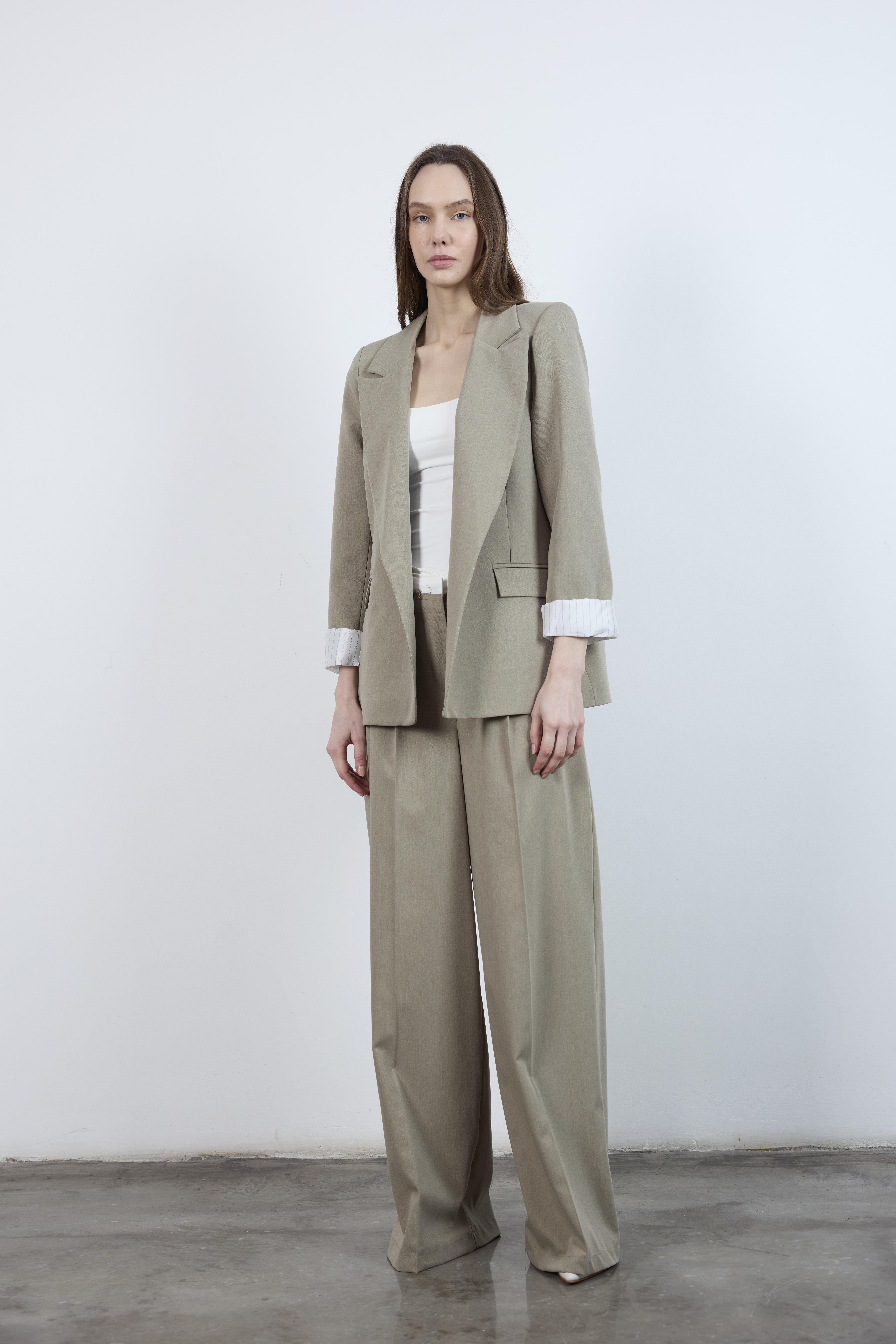 50949 POLİVİSKON PANTOLON HAKİ