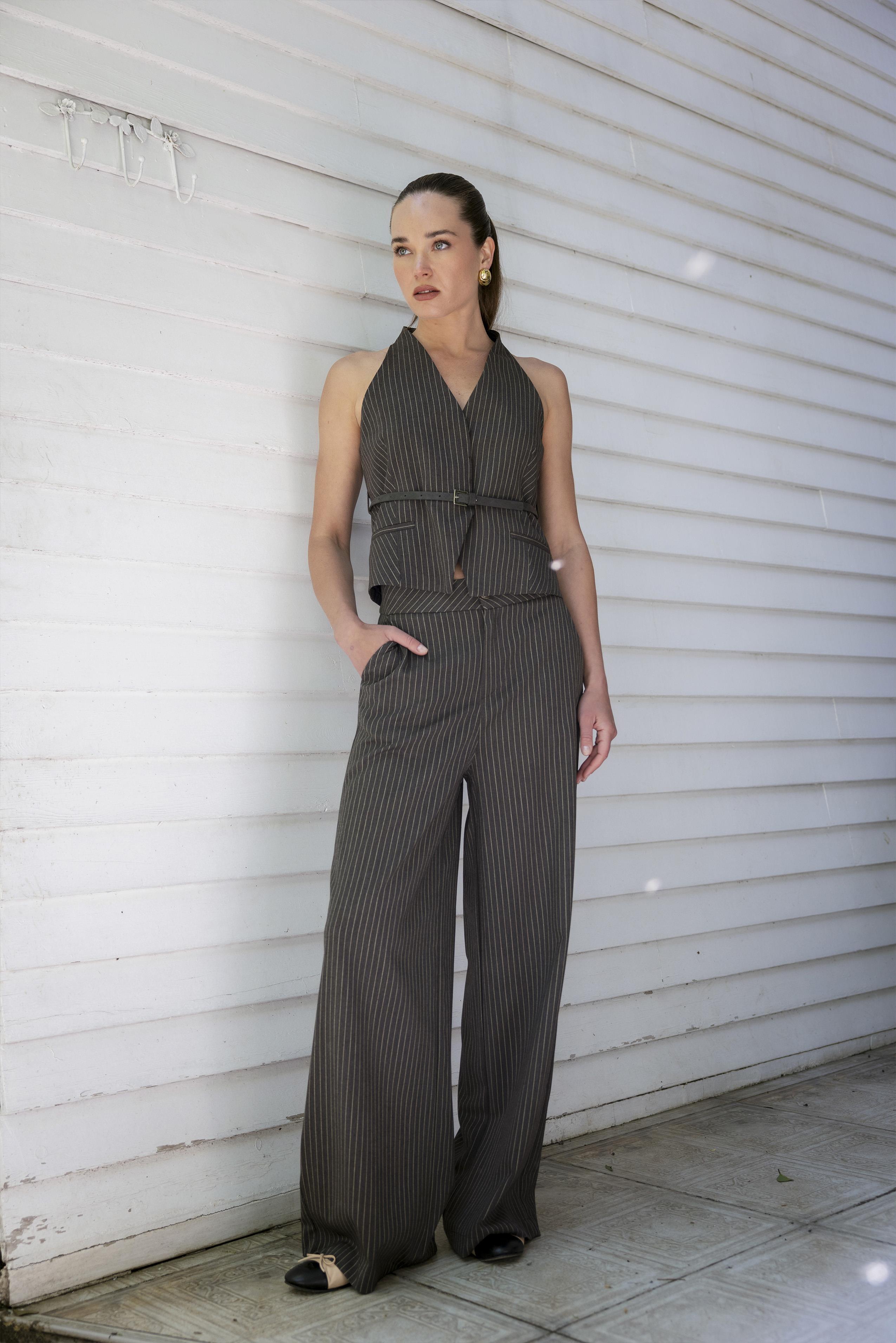 9569 YELEK PANTOLON TAKIM FÜME