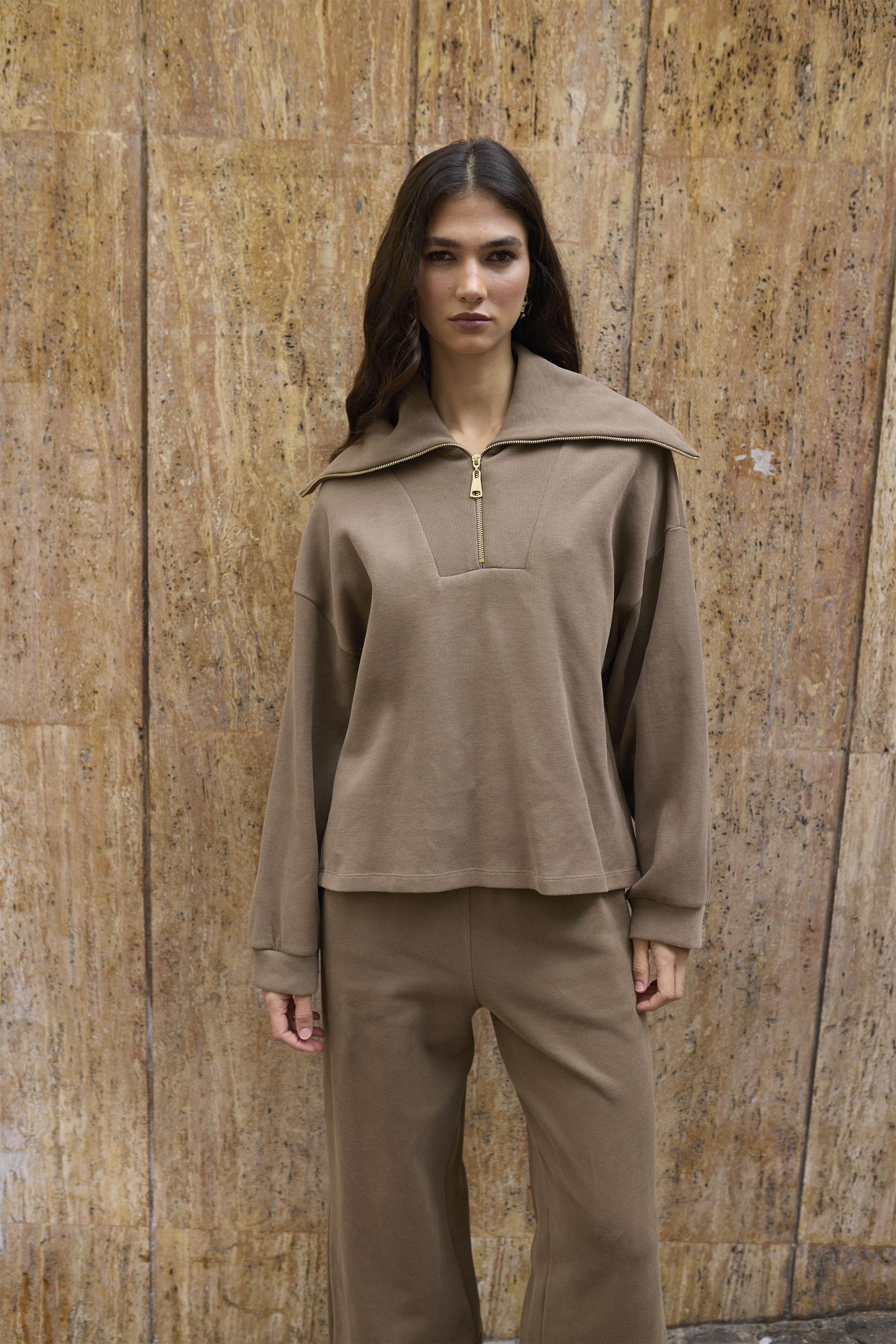 51218 TRİKO TAKIM CAMEL