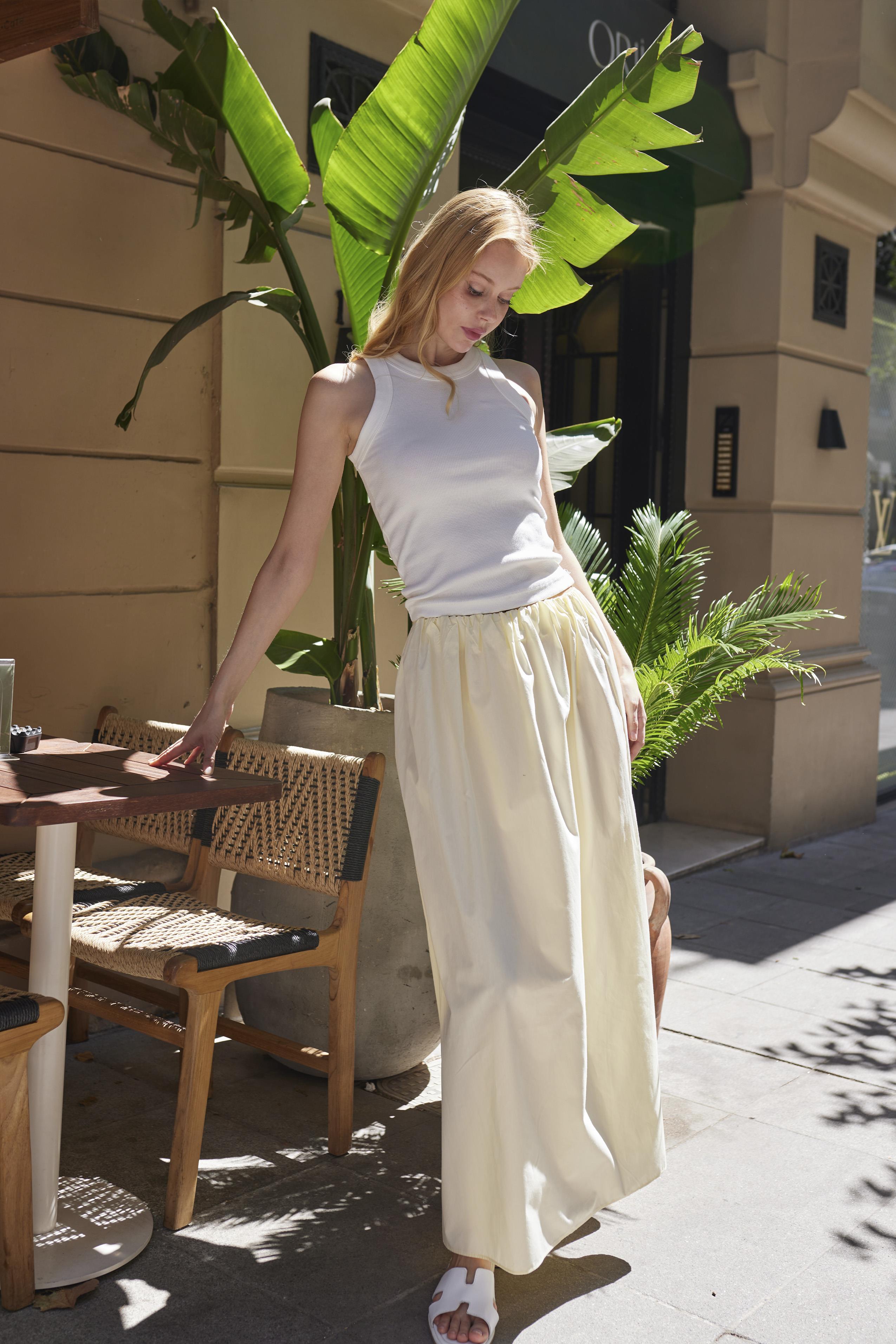 3331 DİKİŞSİZ ETEK SARI