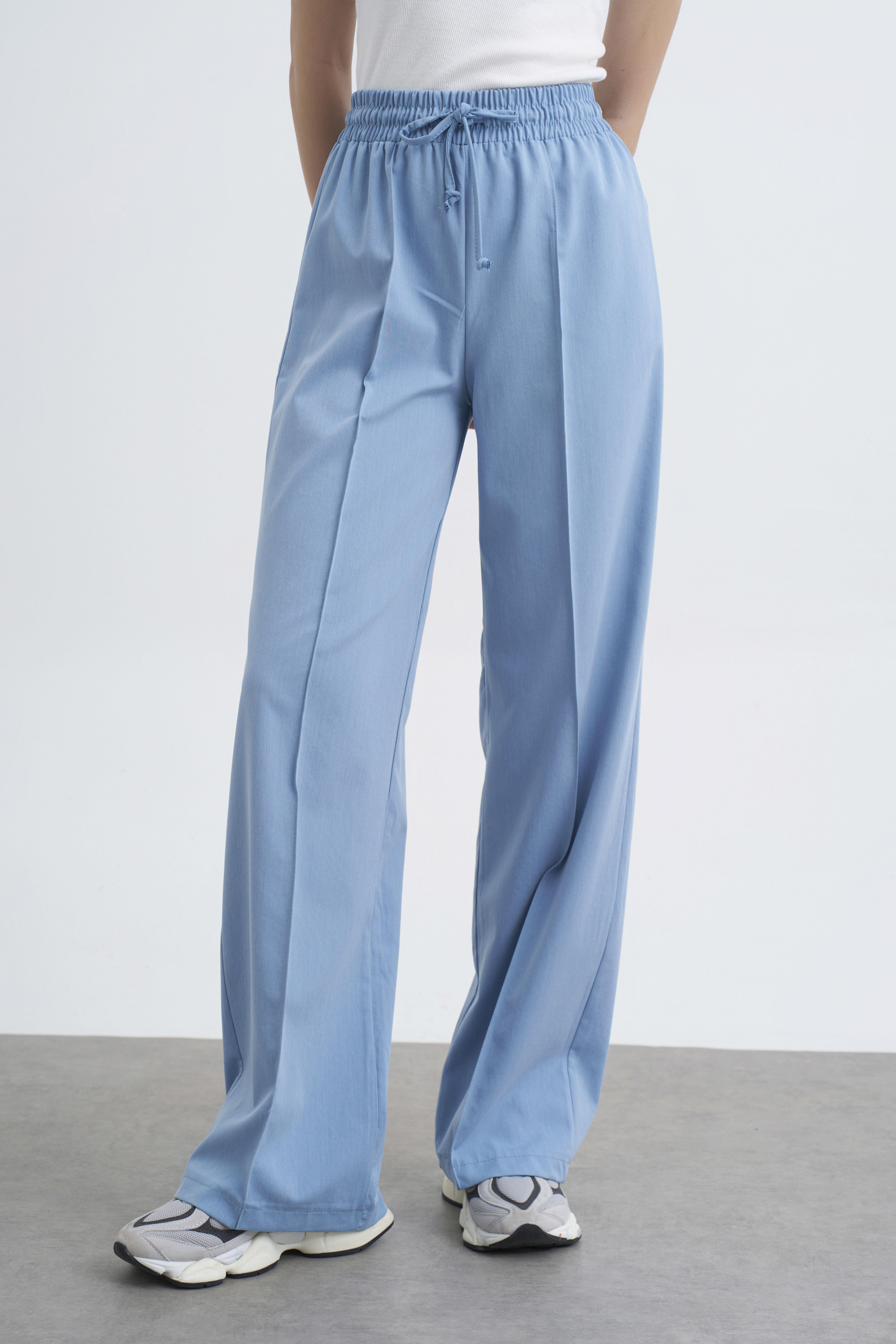 50741 POLİVİSKON PANTOLON MAVİ