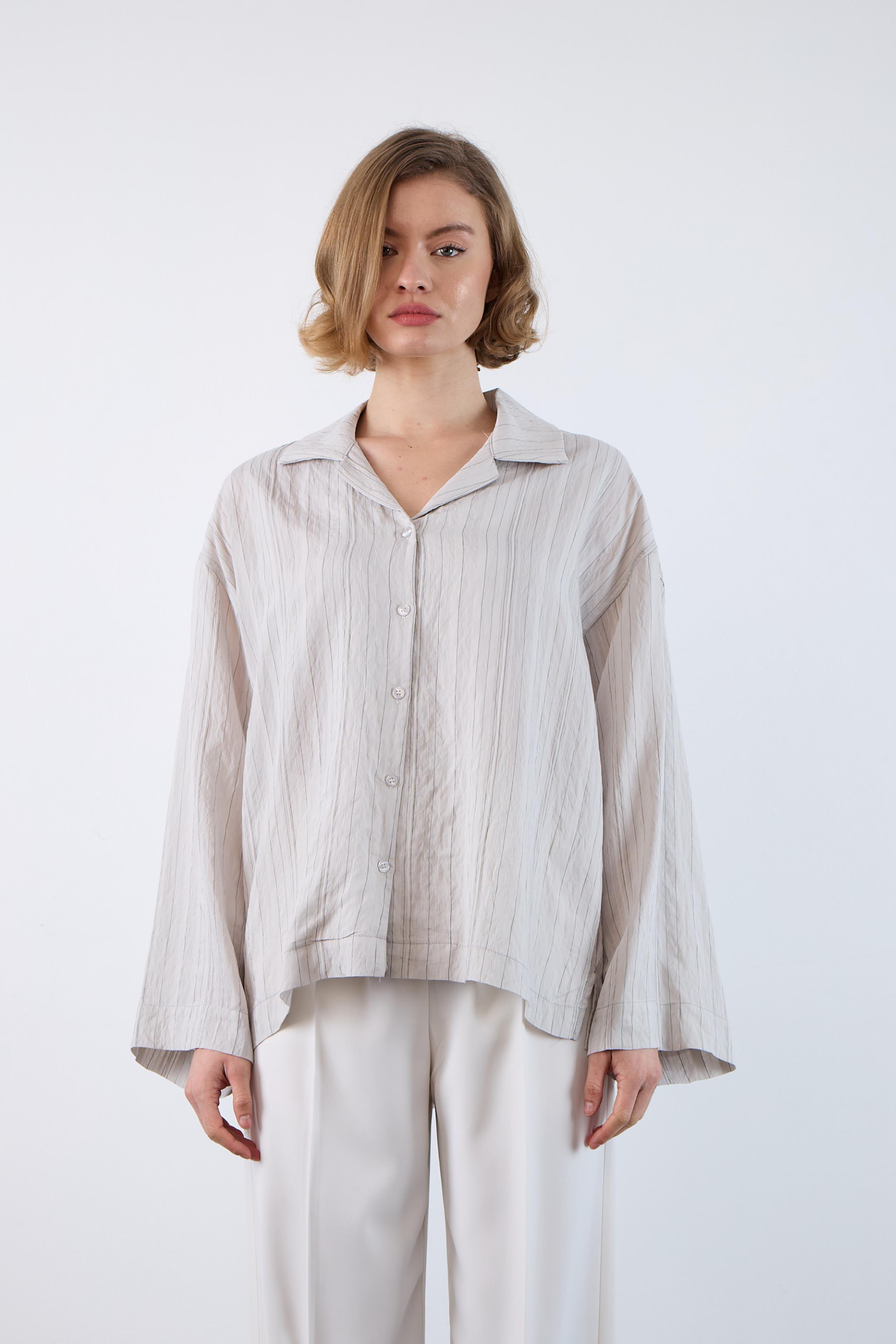 4956 OVERSIZE GÖMLEK TAŞ