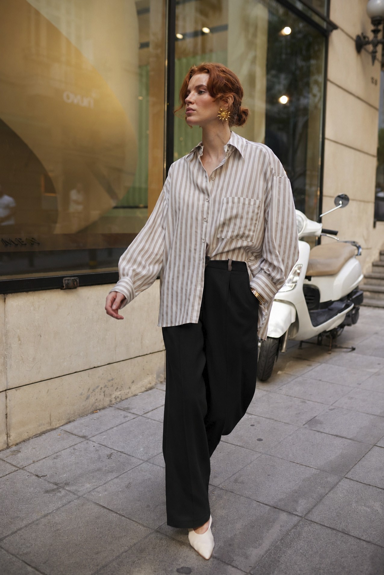 51016 KETEN PANTOLON SİYAH