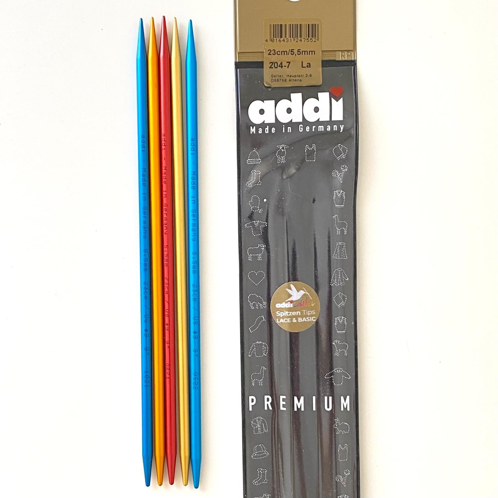 Addi 20 Cm 5' li Renkli Çorap Şişi 204-7  5.5 Mm