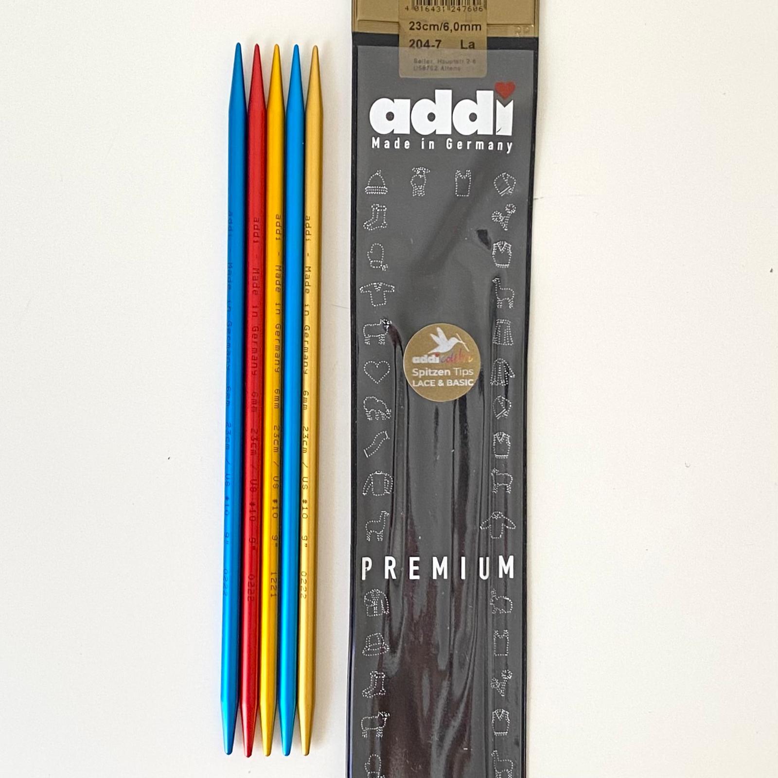 Addi 20 Cm 5' li Renkli Çorap Şişi 204-7  6 Mm