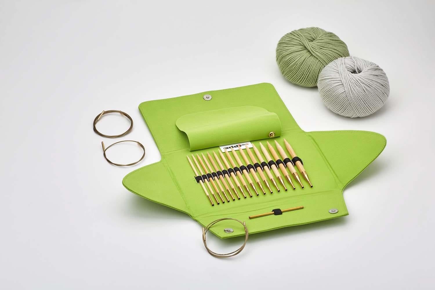Addi Click Mix Bamboo Değiştirilebilir Misinalı Şiş Seti 550-2