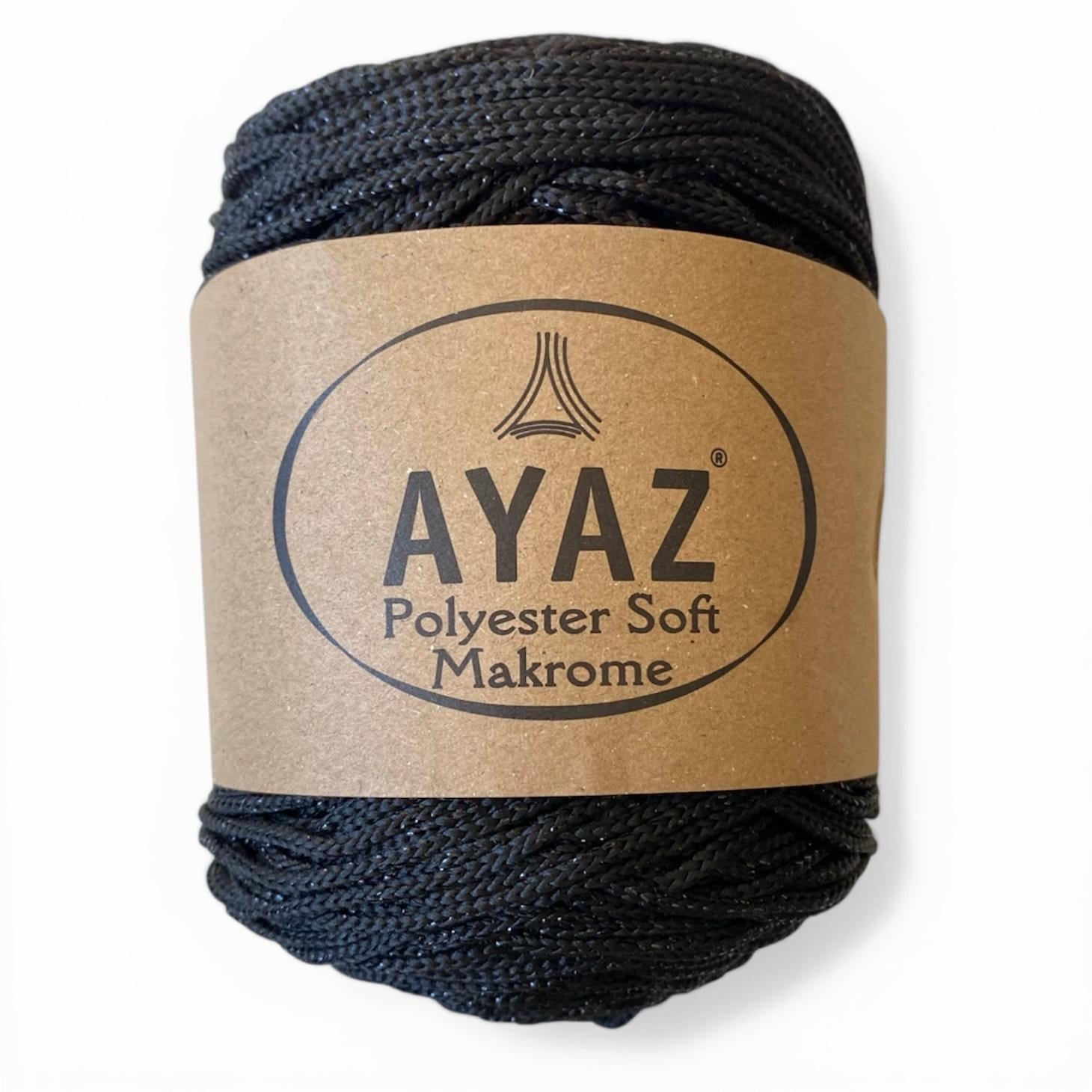 Ayaz Polyester Soft Makrome Simli 250 Gr 1217-119