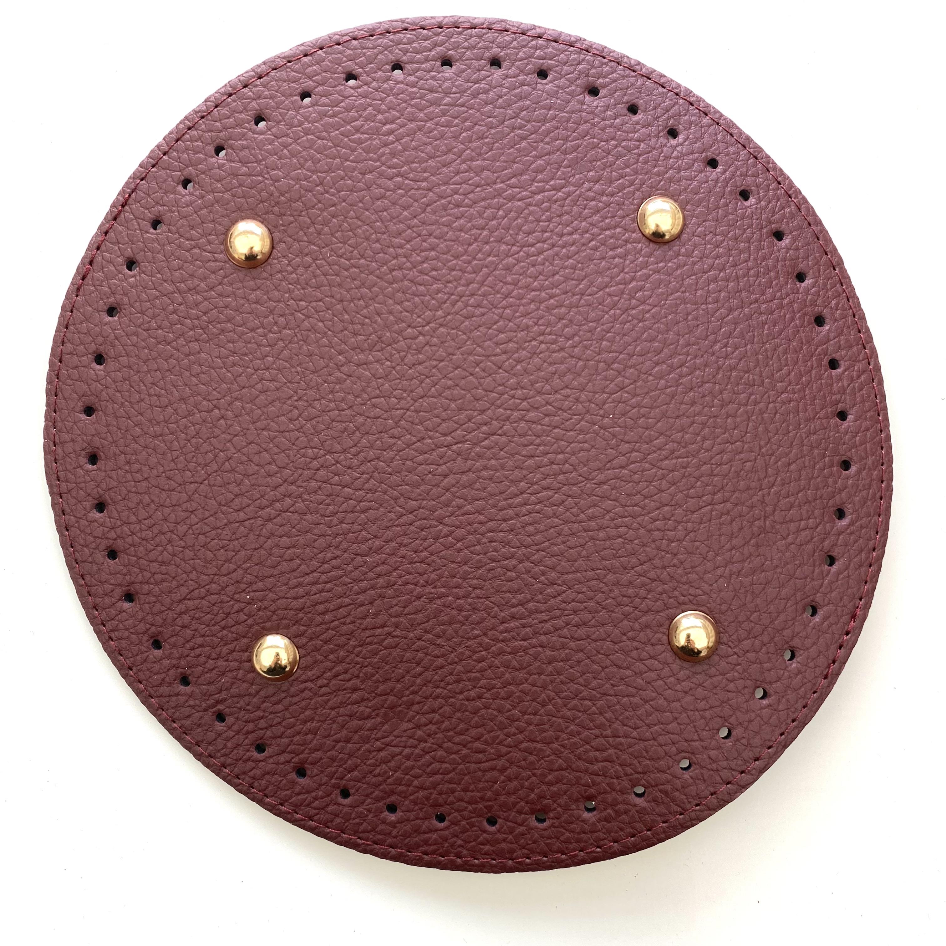 Çanta Tabanı Yuvarlak *22 Cm Bordo