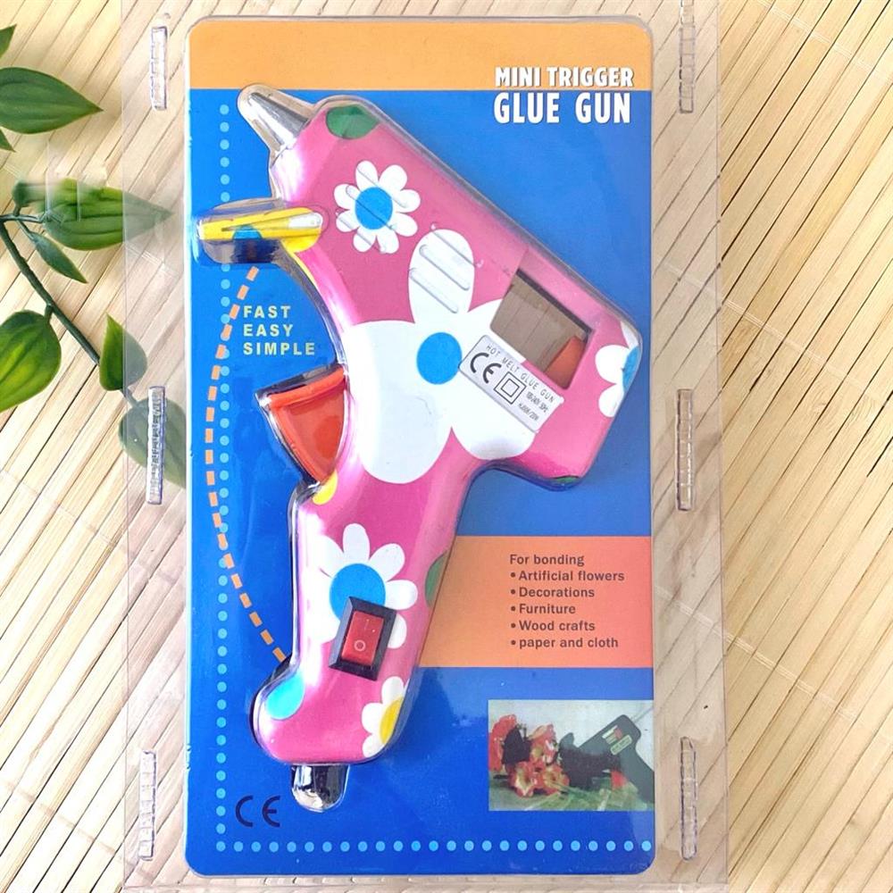 Desenli Silikon Tabancası Glue Gun Küçük Boy 20w 1894